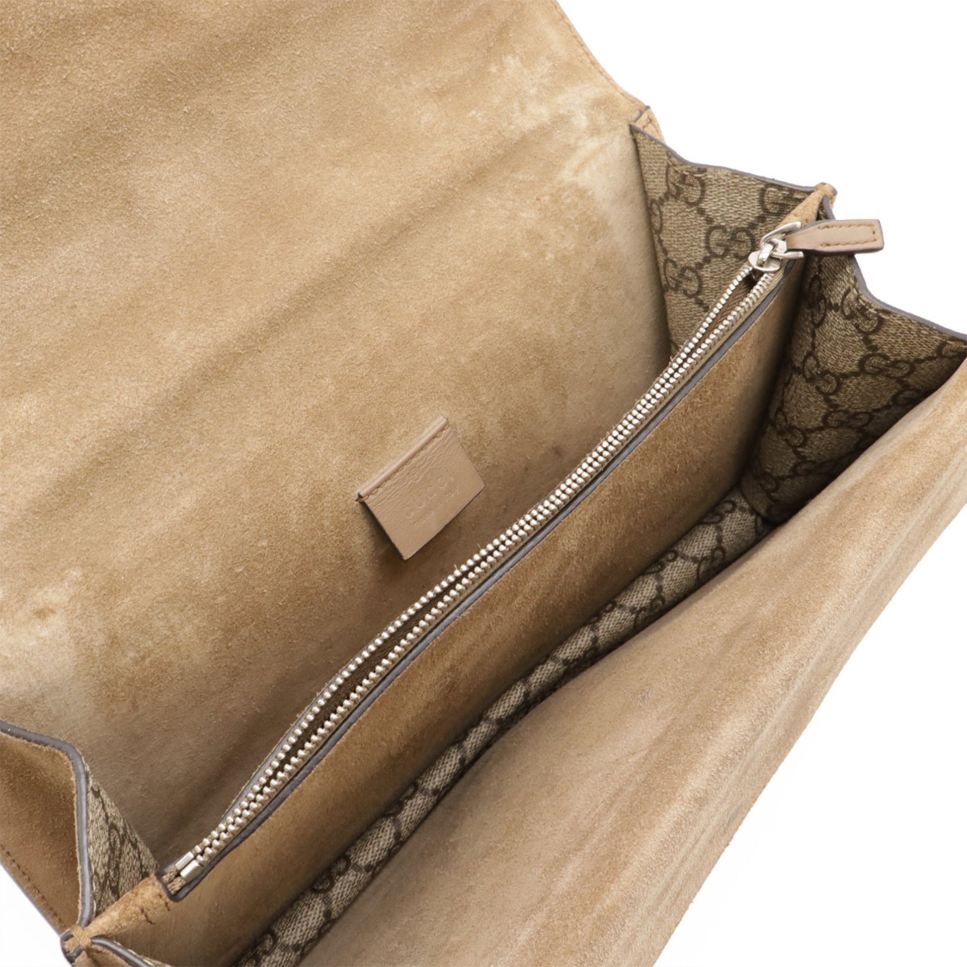 Gucci Beige Gg Supreme Shoulder Bag