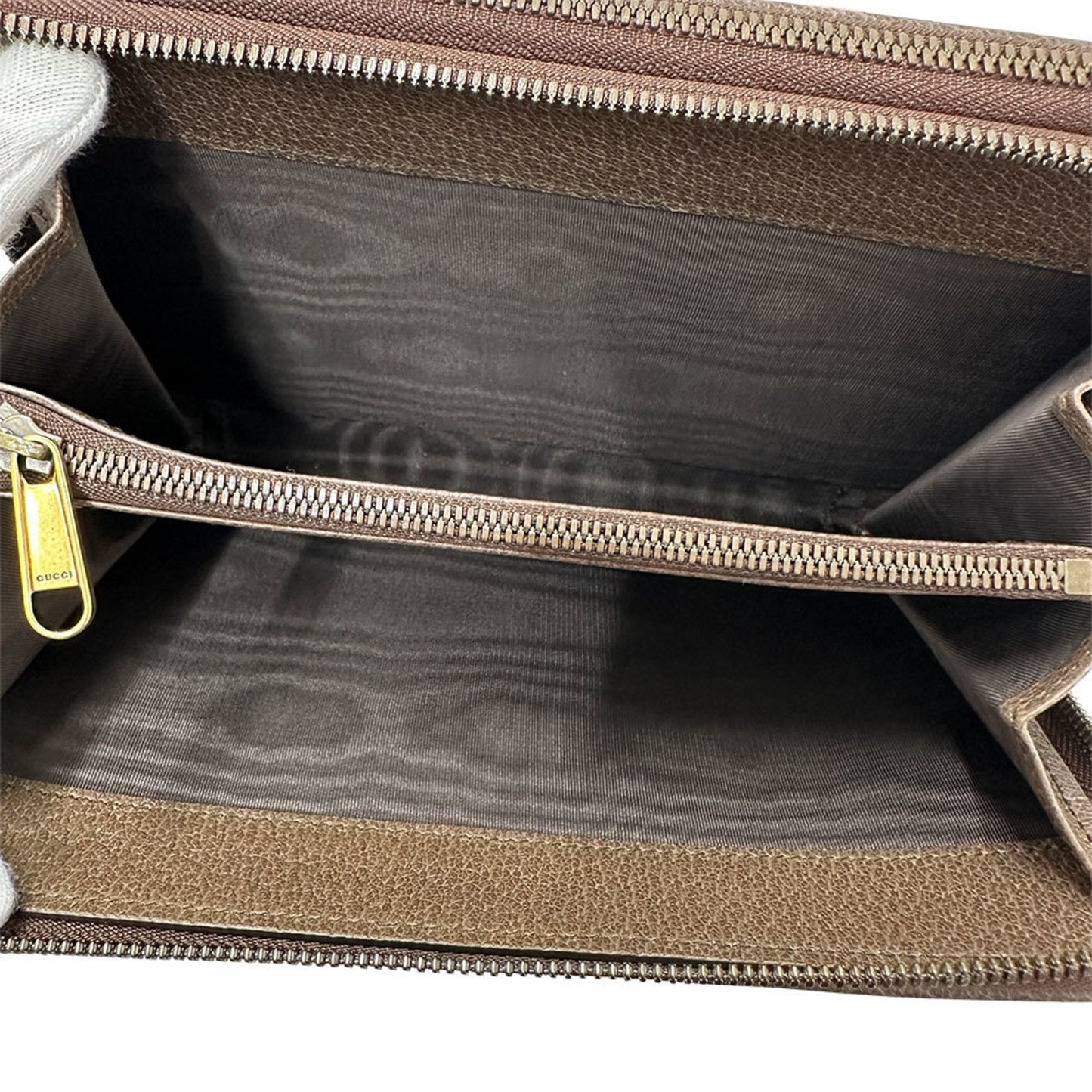 Gucci Beige Gray Gg Supreme Handbag Shoulder Bag