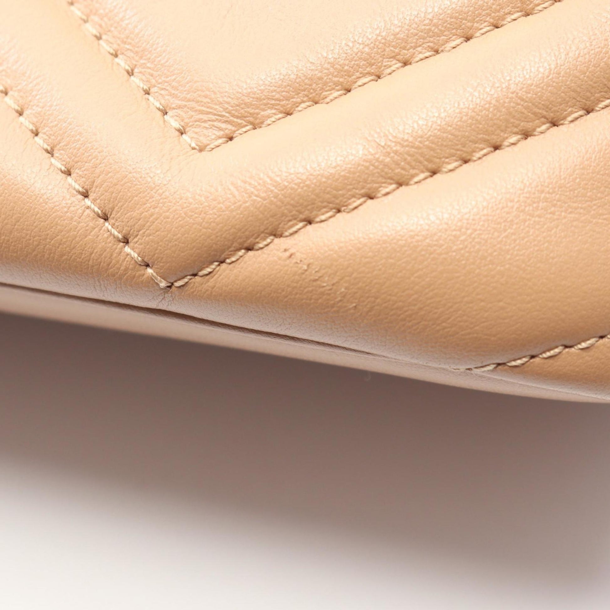 Gucci Beige Leather Handbag