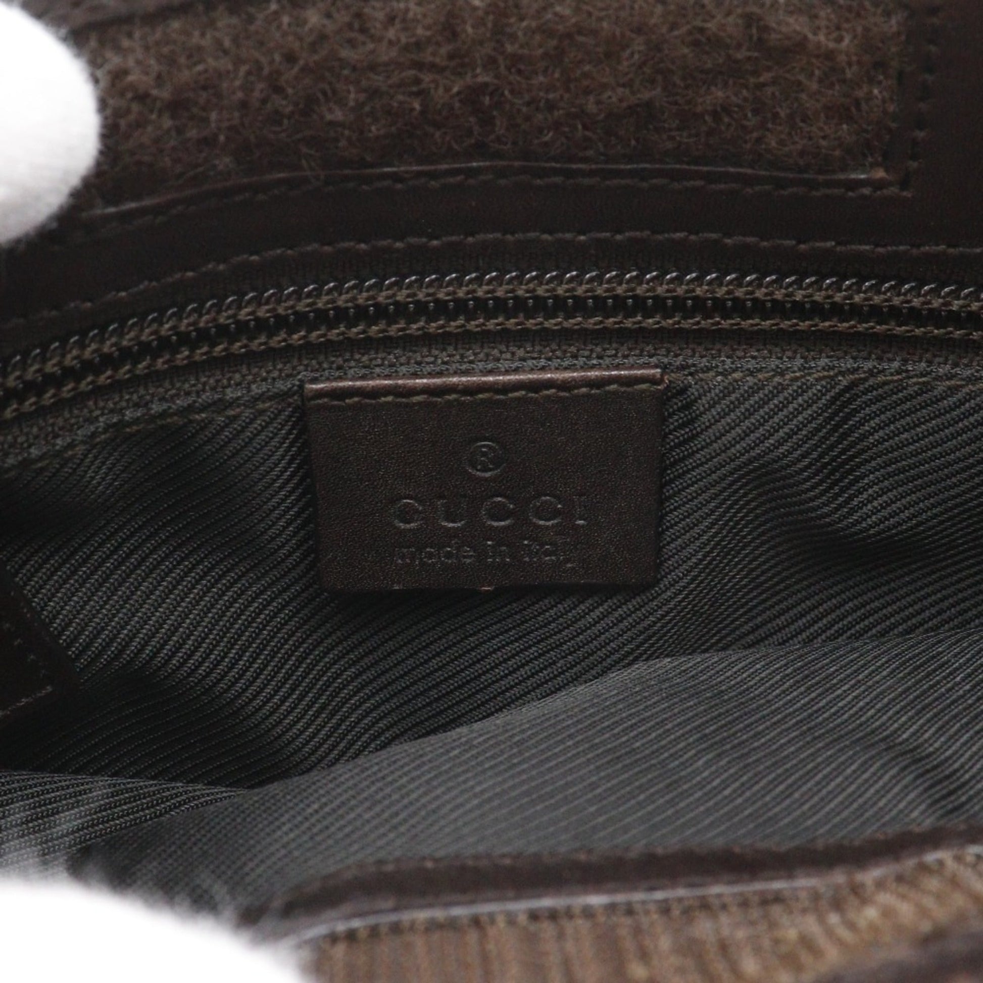 Gucci Brown Gg Canvas Shoulder Bag