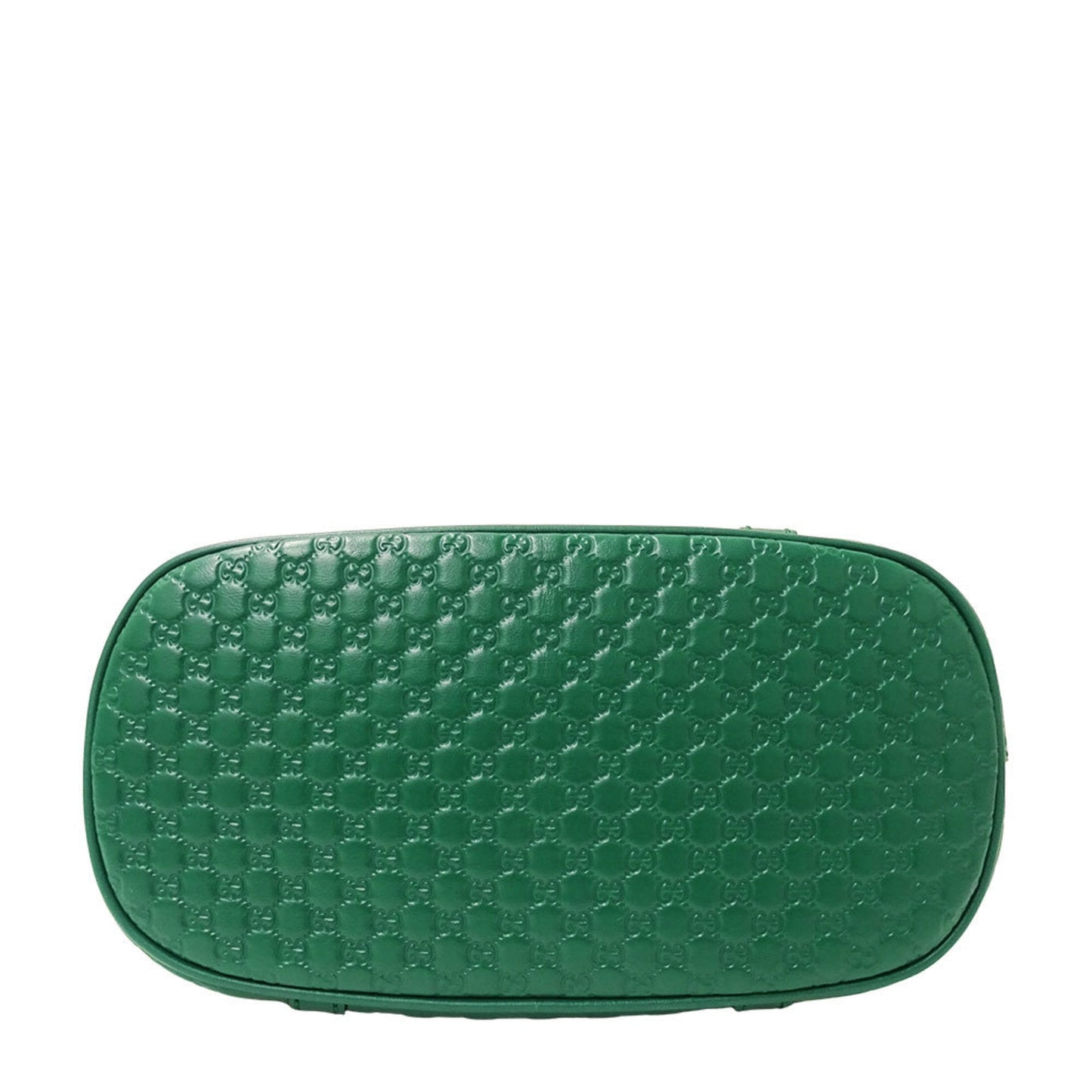 Gucci Green Leather Handbag Shoulder Bag