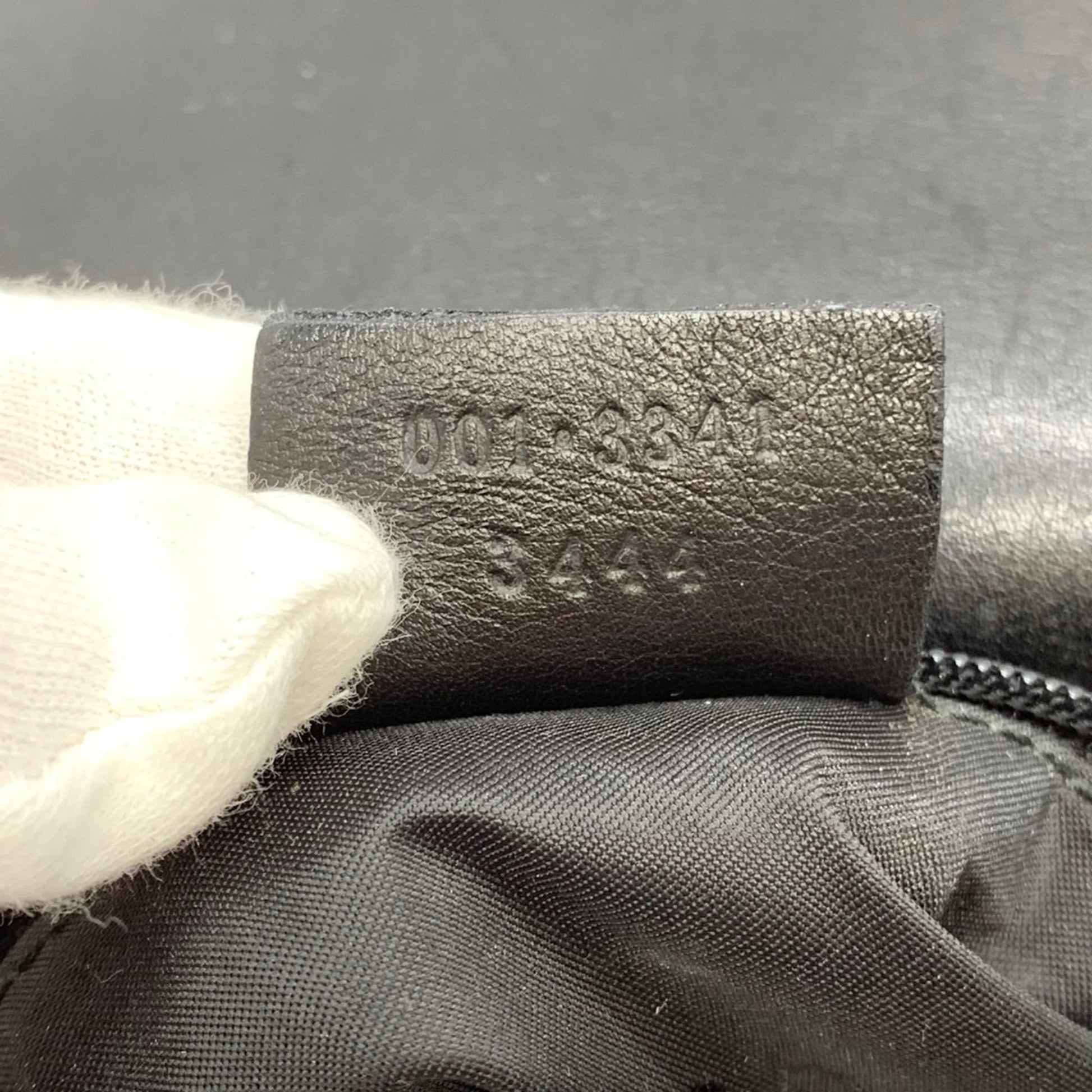 Gucci Black Leather Shoulder Bag
