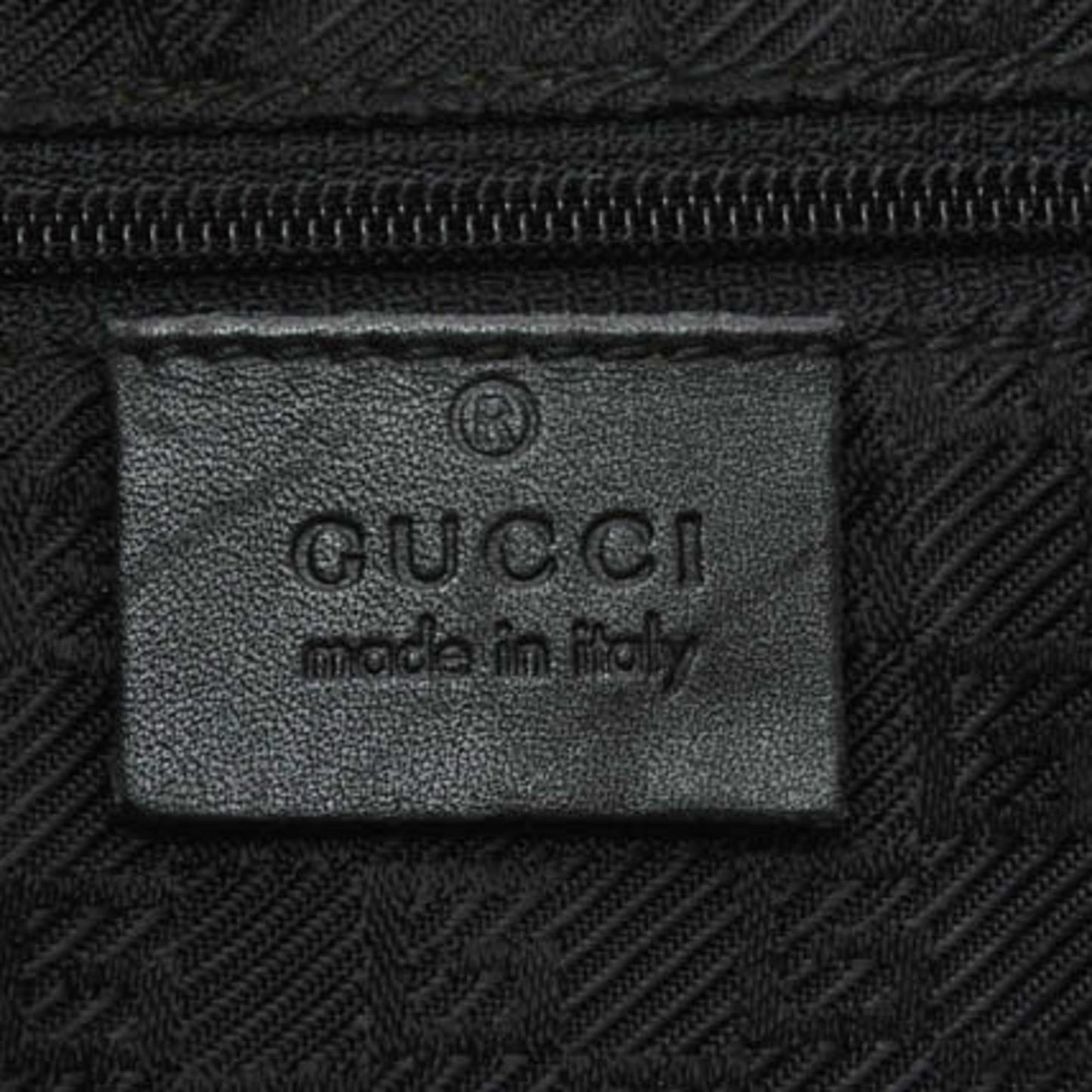 Gucci Black Leather Handbag Shoulder Bag