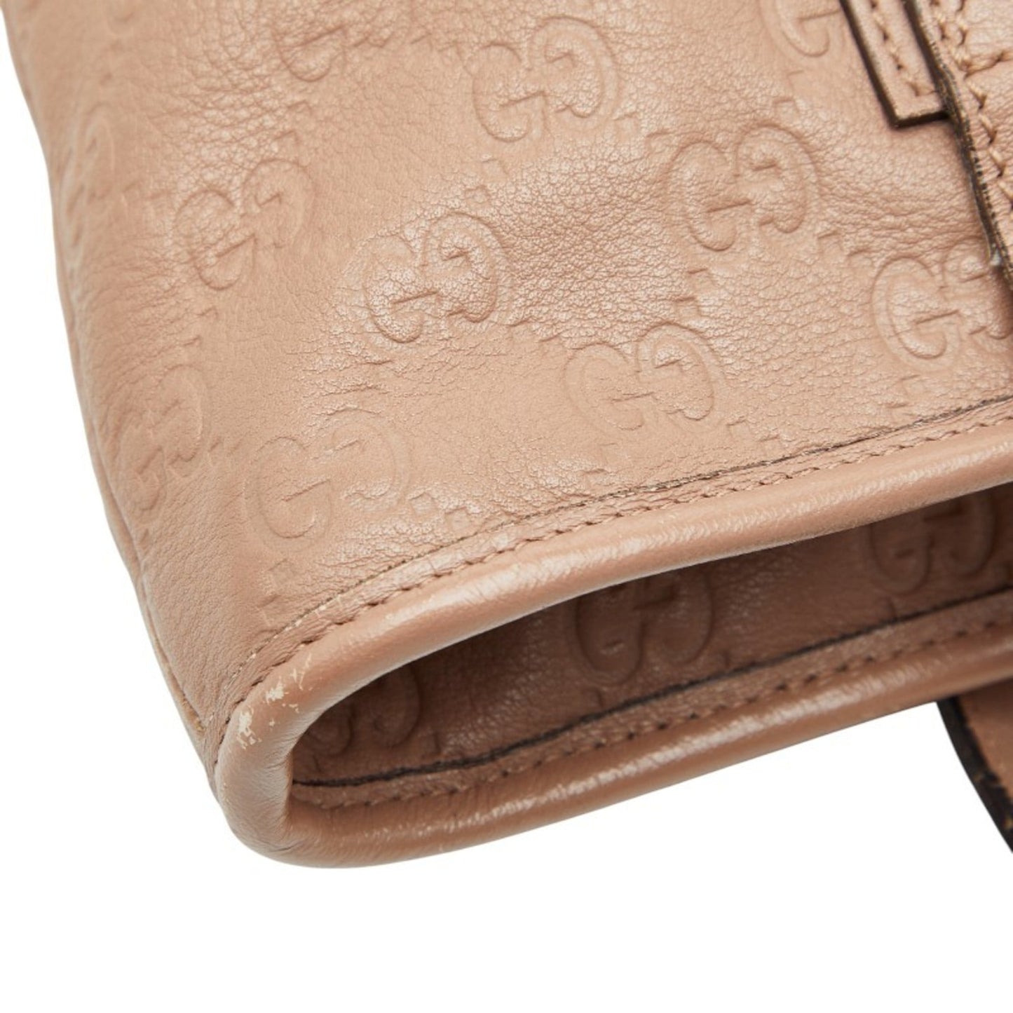 Gucci Beige Leather Handbag Tote Bag
