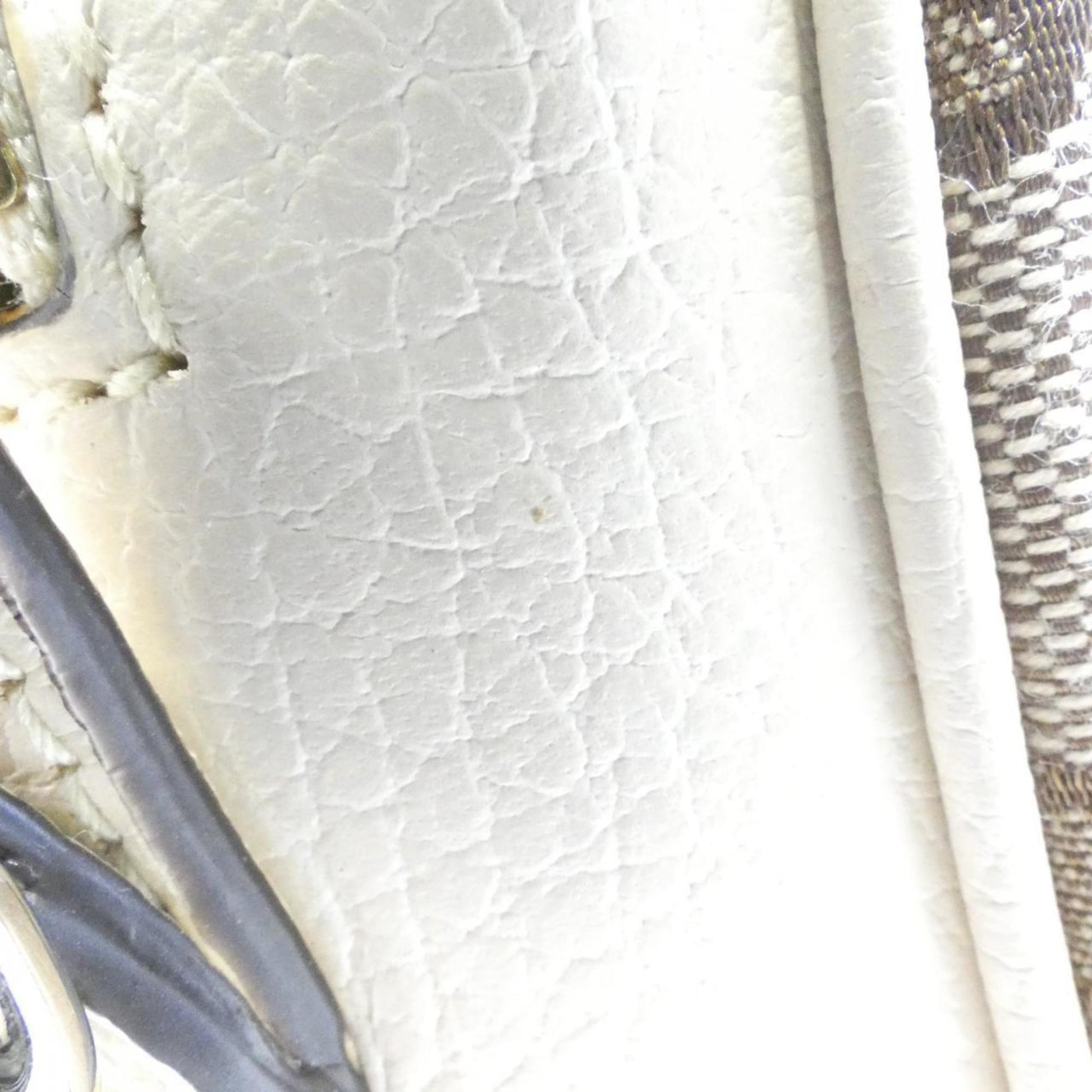 Gucci Beige Ivory Gg Canvas Shoulder Bag