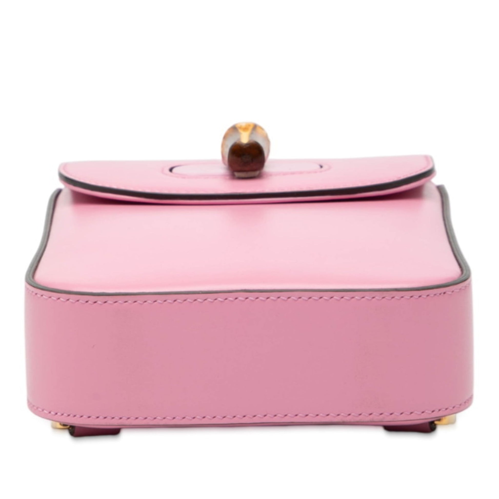Gucci Pink Leather Backpack Handbag