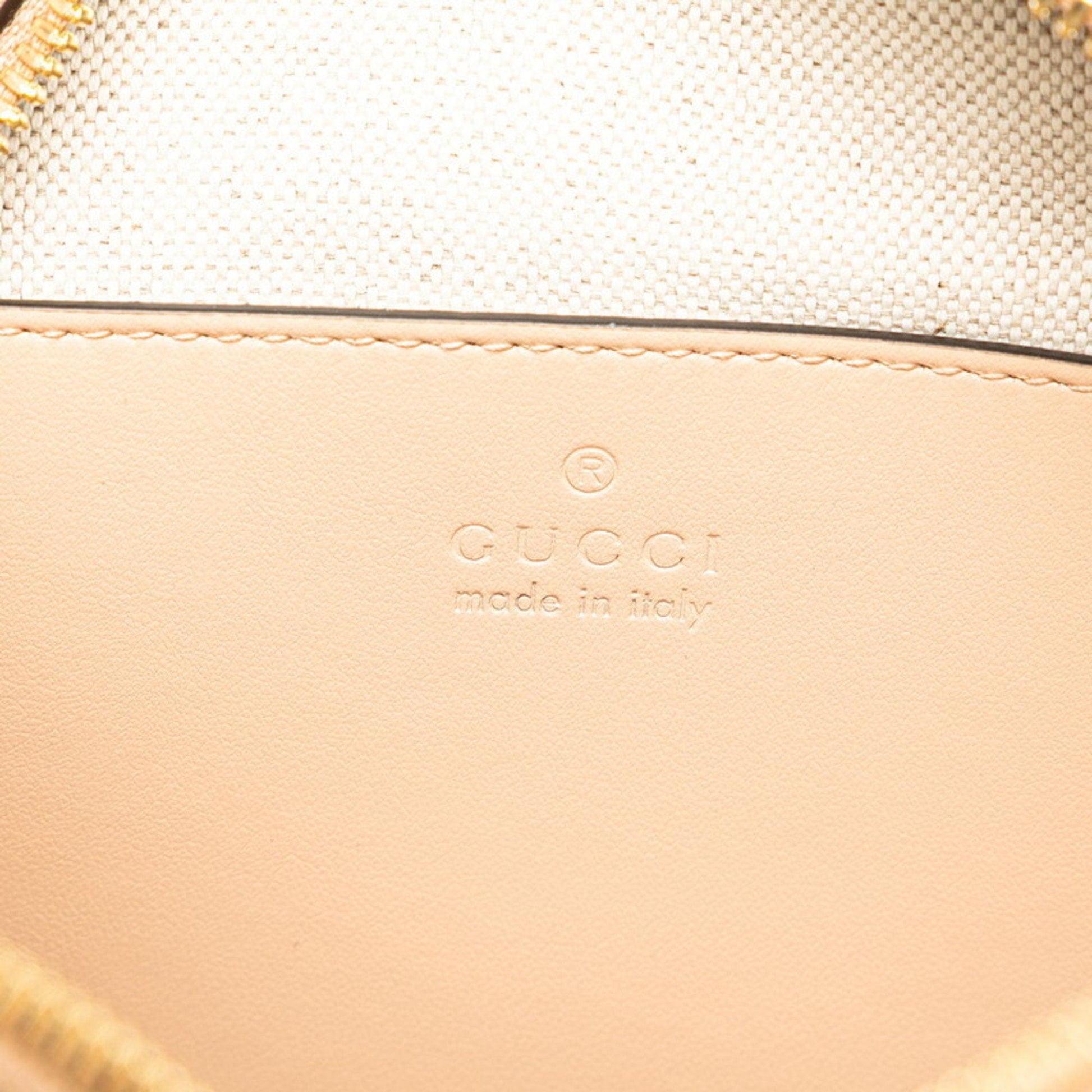 Gucci Beige Leather Shoulder Bag