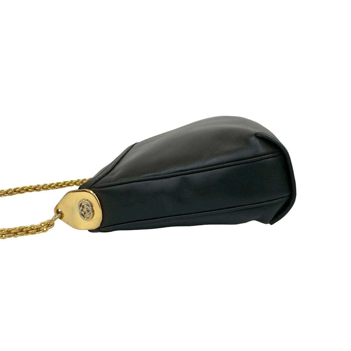 Gucci Black Leather Shoulder Bag