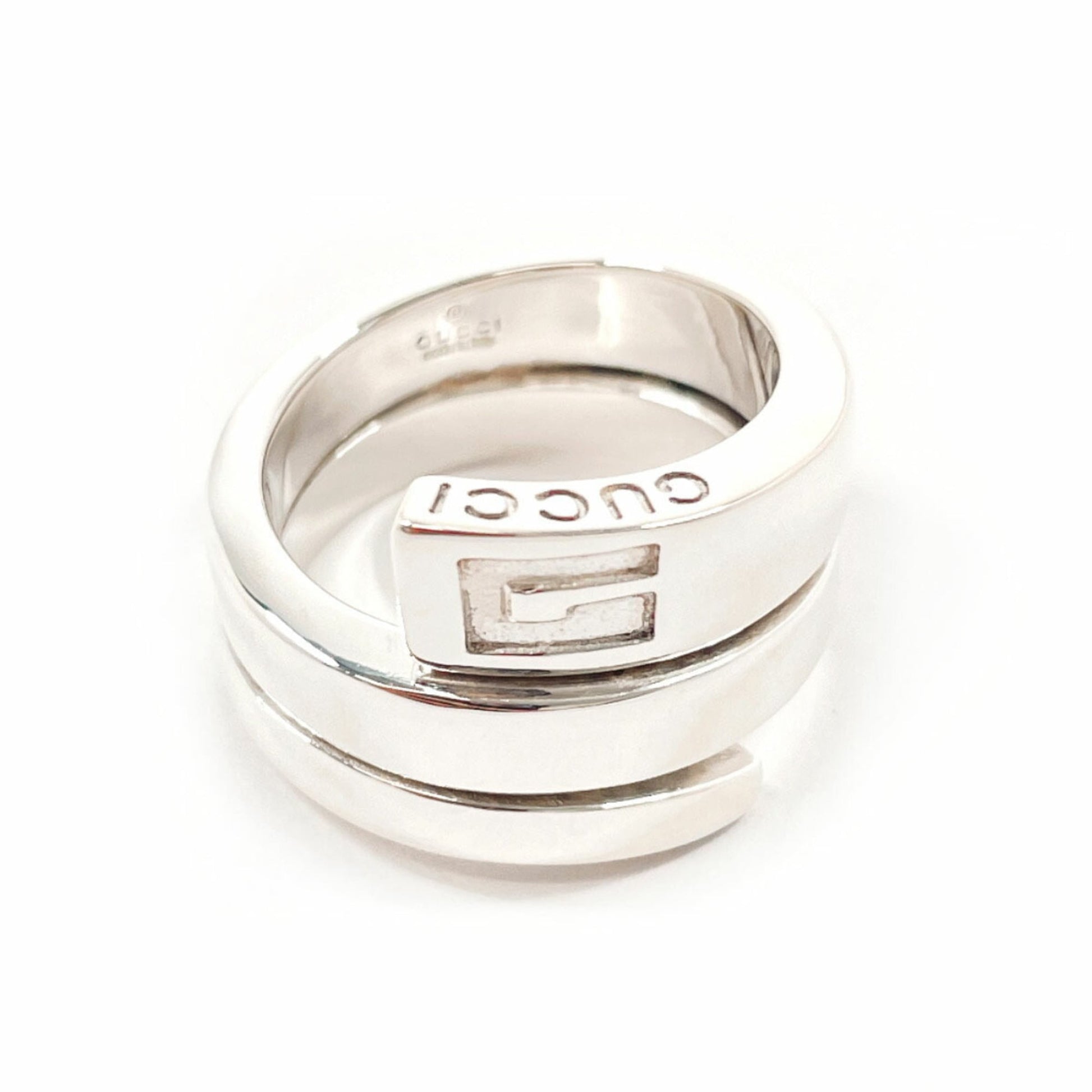 Gucci Silver Silver 925 Band Ring