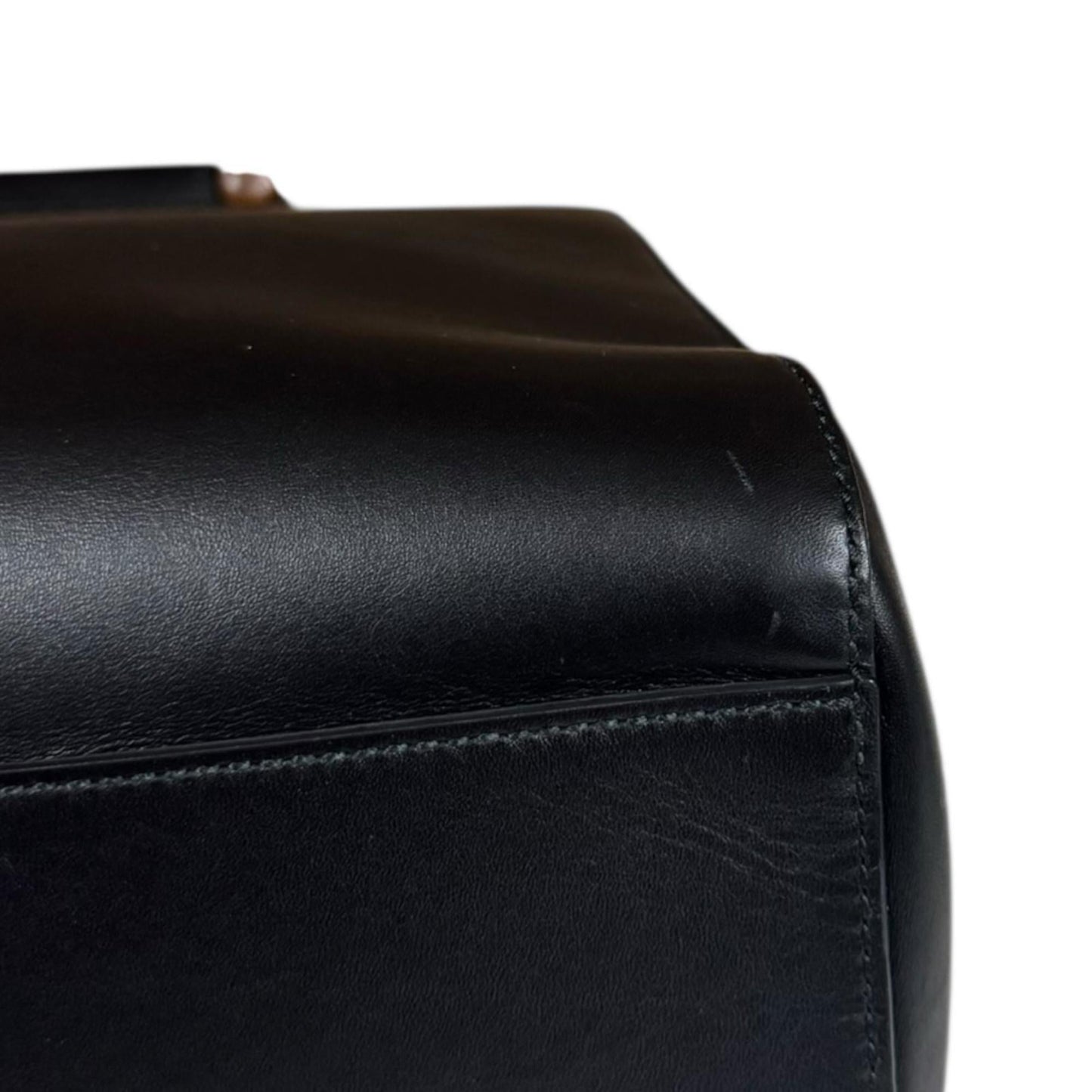 Gucci Black Bamboo Shoulder Bag