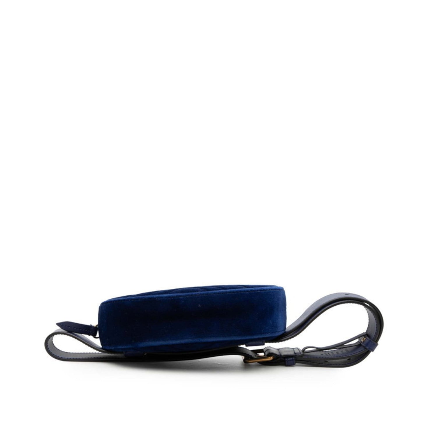 Gucci Gg Marmont Blue Leather Sling Bag