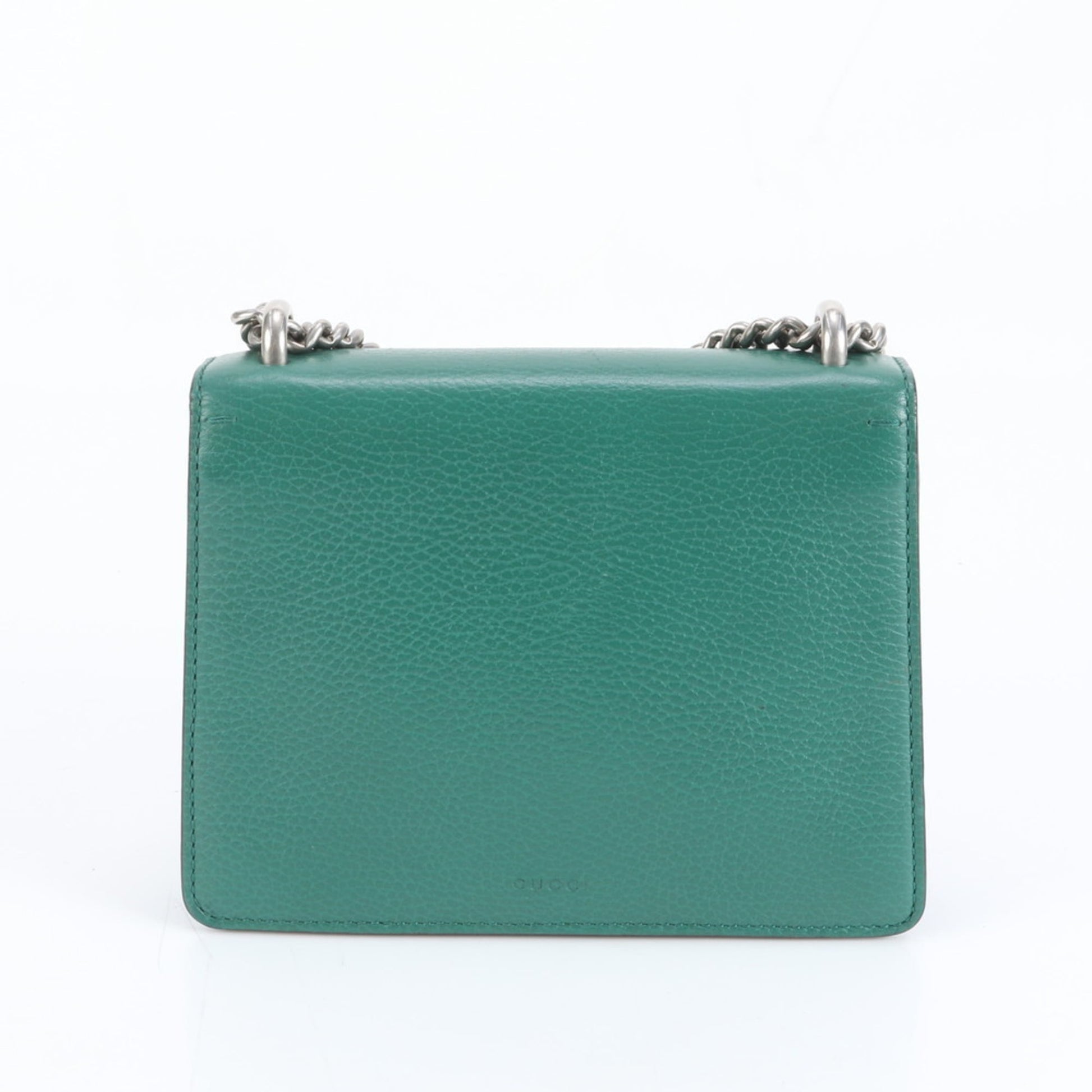 Gucci Green Leather Shoulder Bag