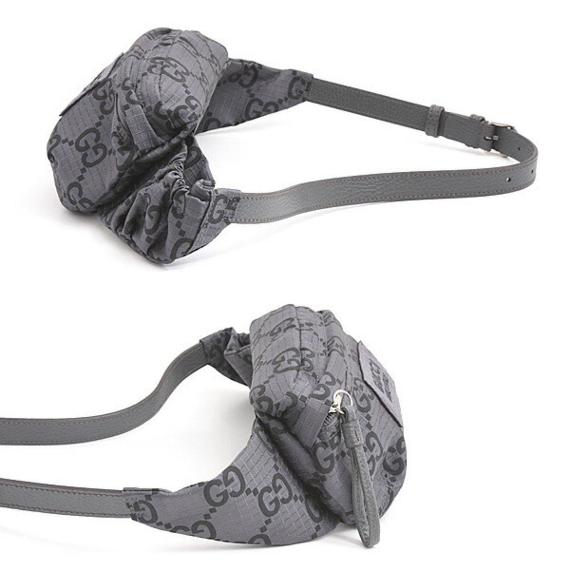 Gucci Gray Polyester Sling Bag
