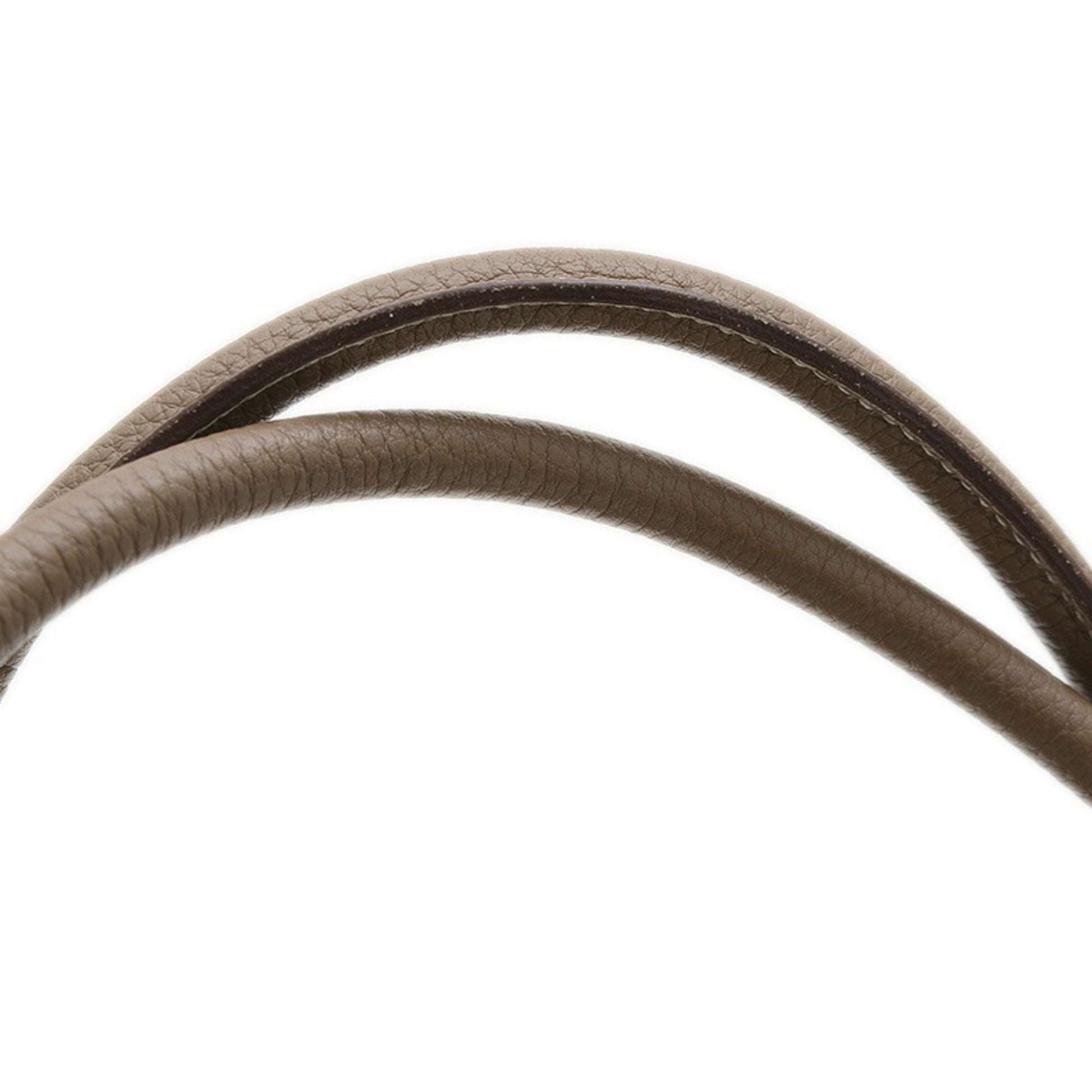 Hermes Etoupe Negonda Handbag Tote Bag Leather Gray Handbag Tote Bag