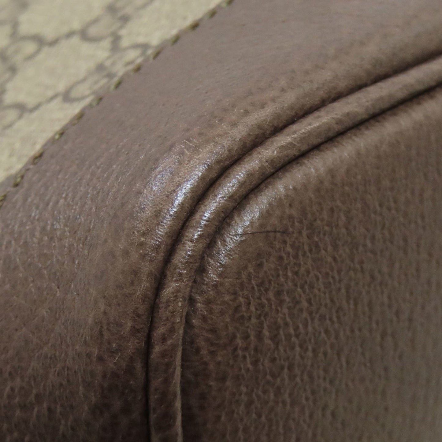 Gucci Brown Pvc Handbag