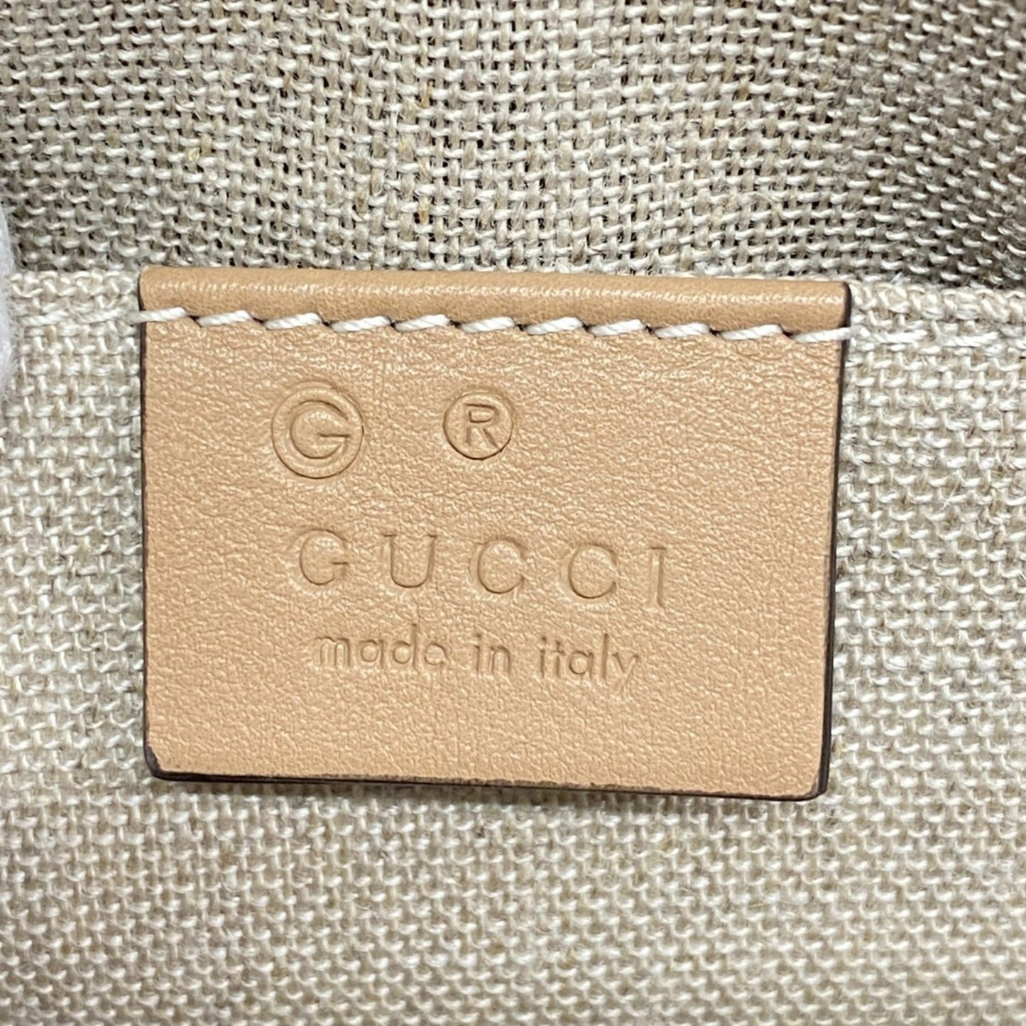 Gucci Beige Leather Handbag