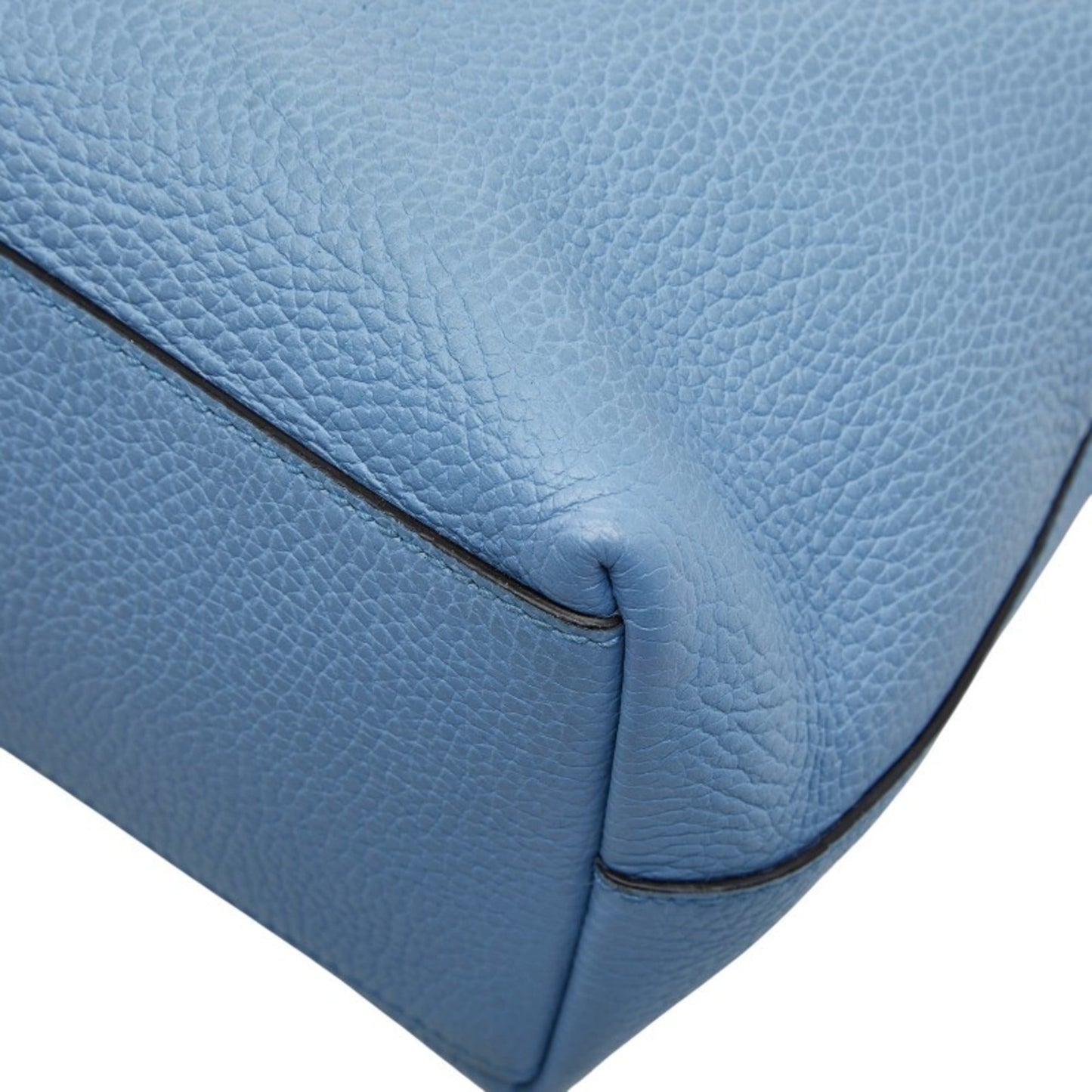 Gucci Light Blue Leather Handbag Shoulder Bag