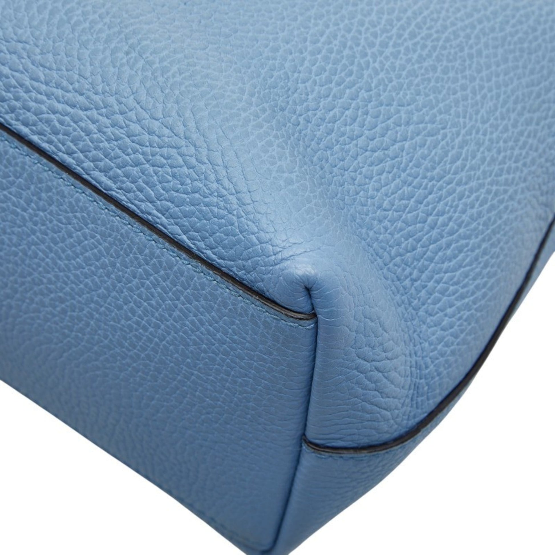 Gucci Light Blue Leather Handbag Shoulder Bag
