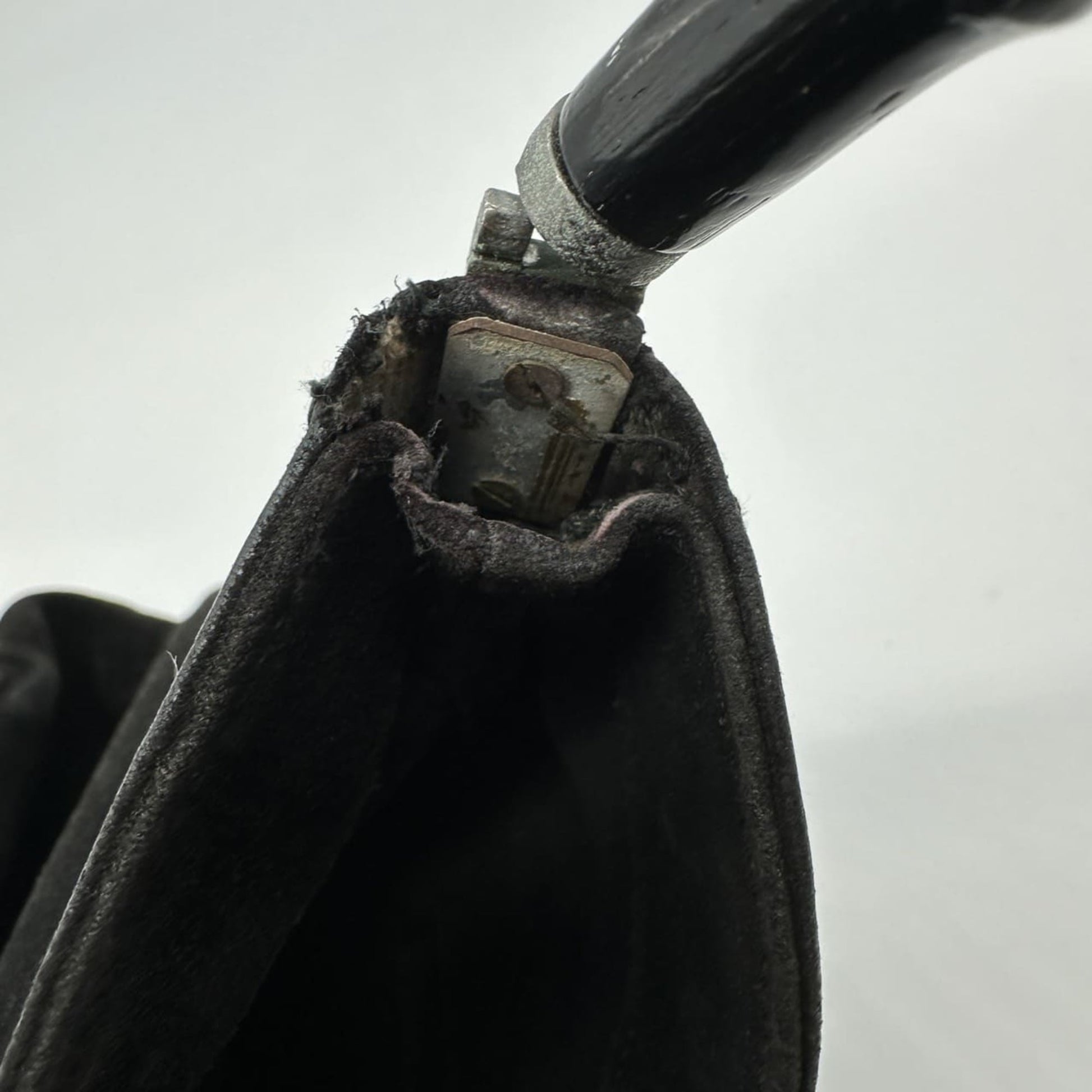 Gucci Black Suede Shoulder Bag