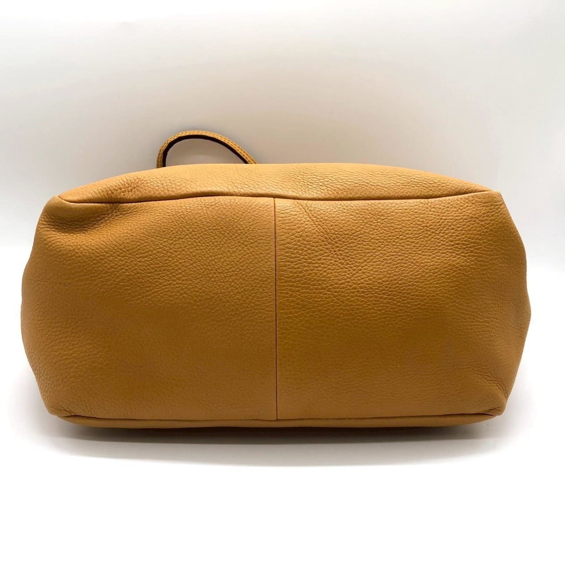 Gucci Yellow Leather Tote Bag
