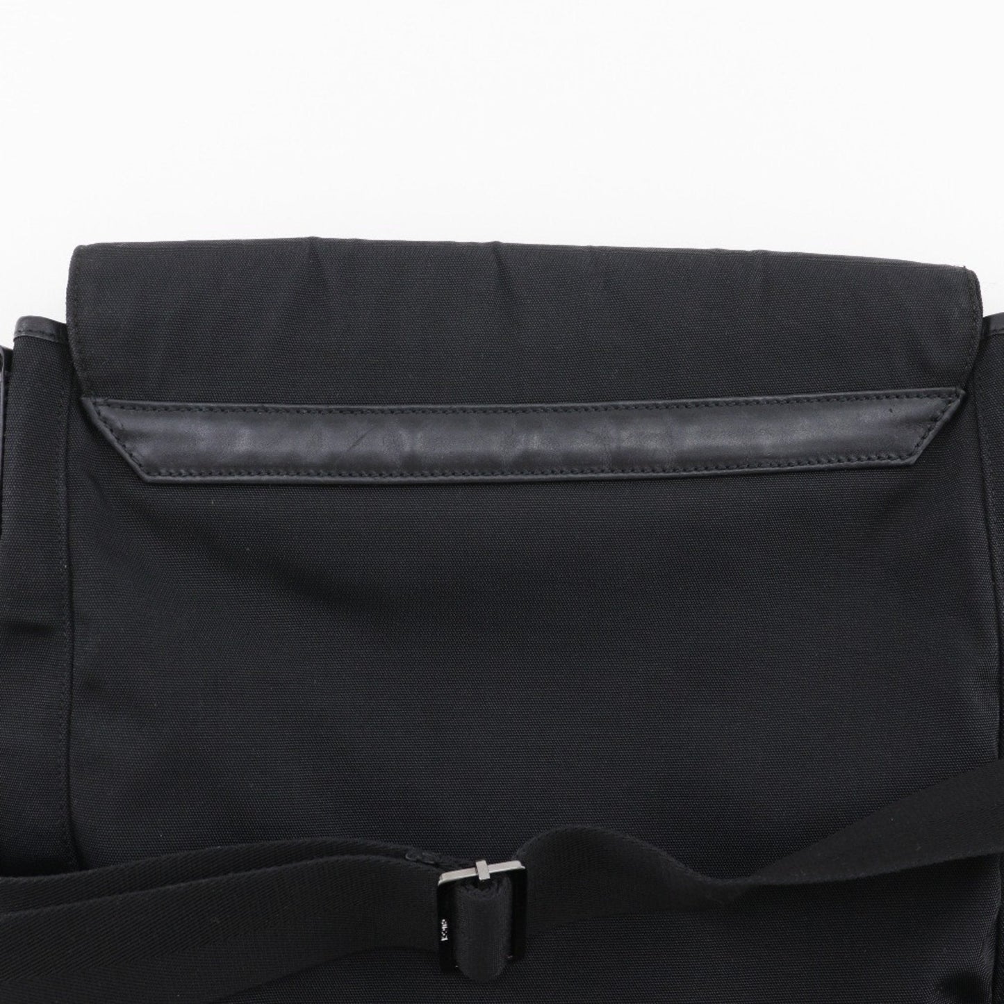 Gucci Black Nylon Canvas Shoulder Bag