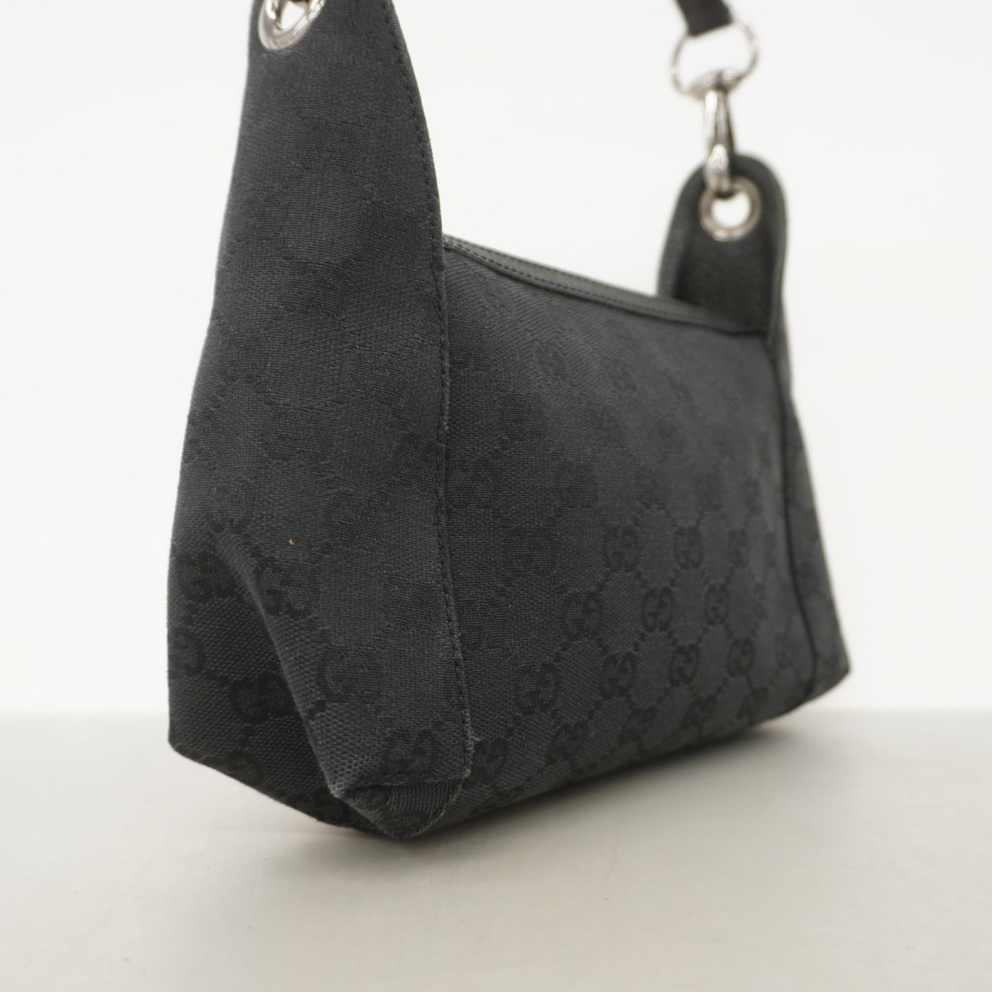 Gucci Black Canvas Handbag