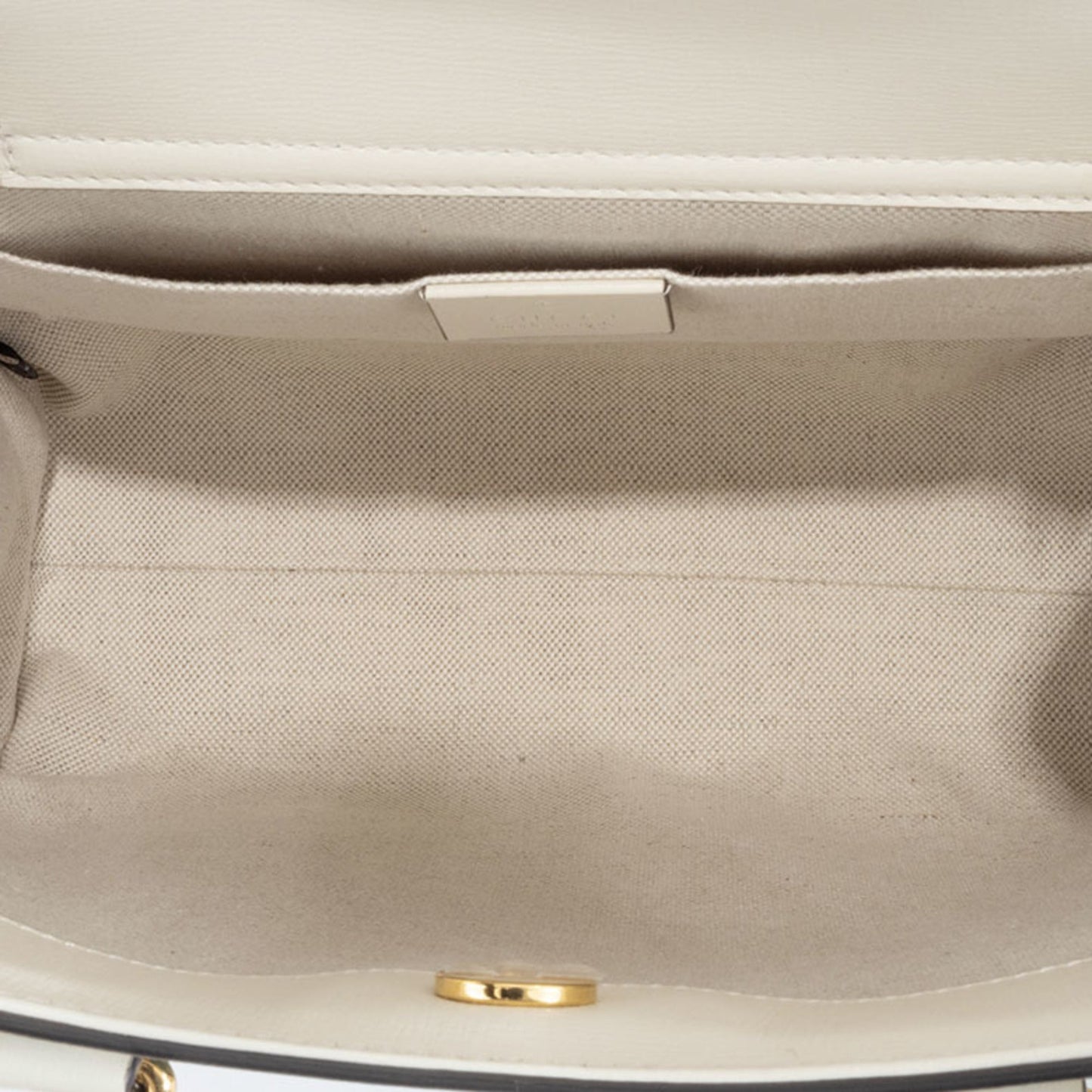 Gucci Green White Yellow Leather Handbag
