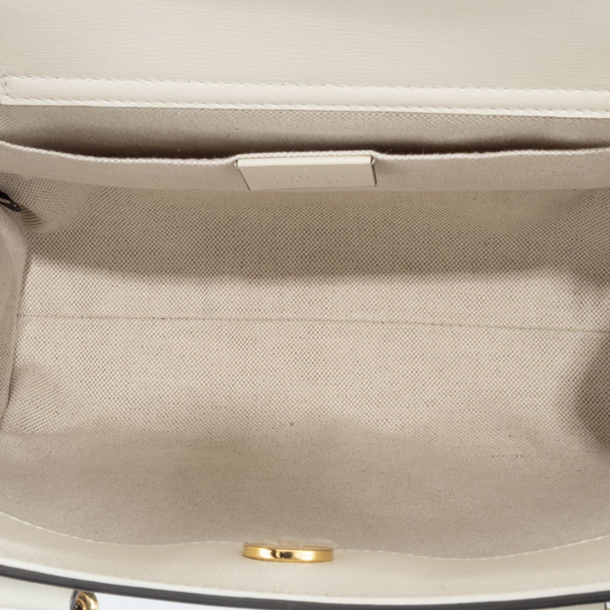 Gucci Green White Yellow Leather Handbag