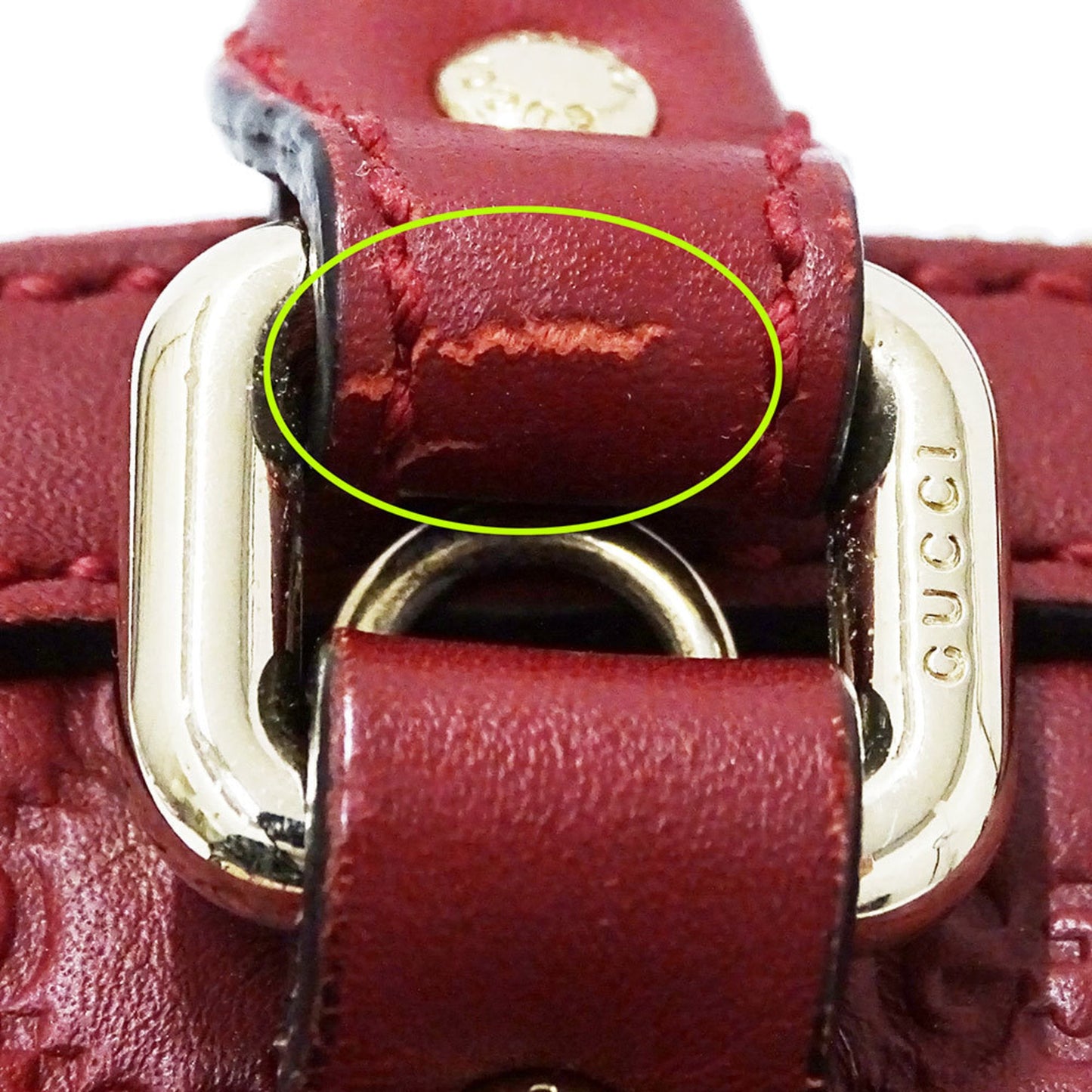 Gucci Red Color Handbag Shoulder Bag