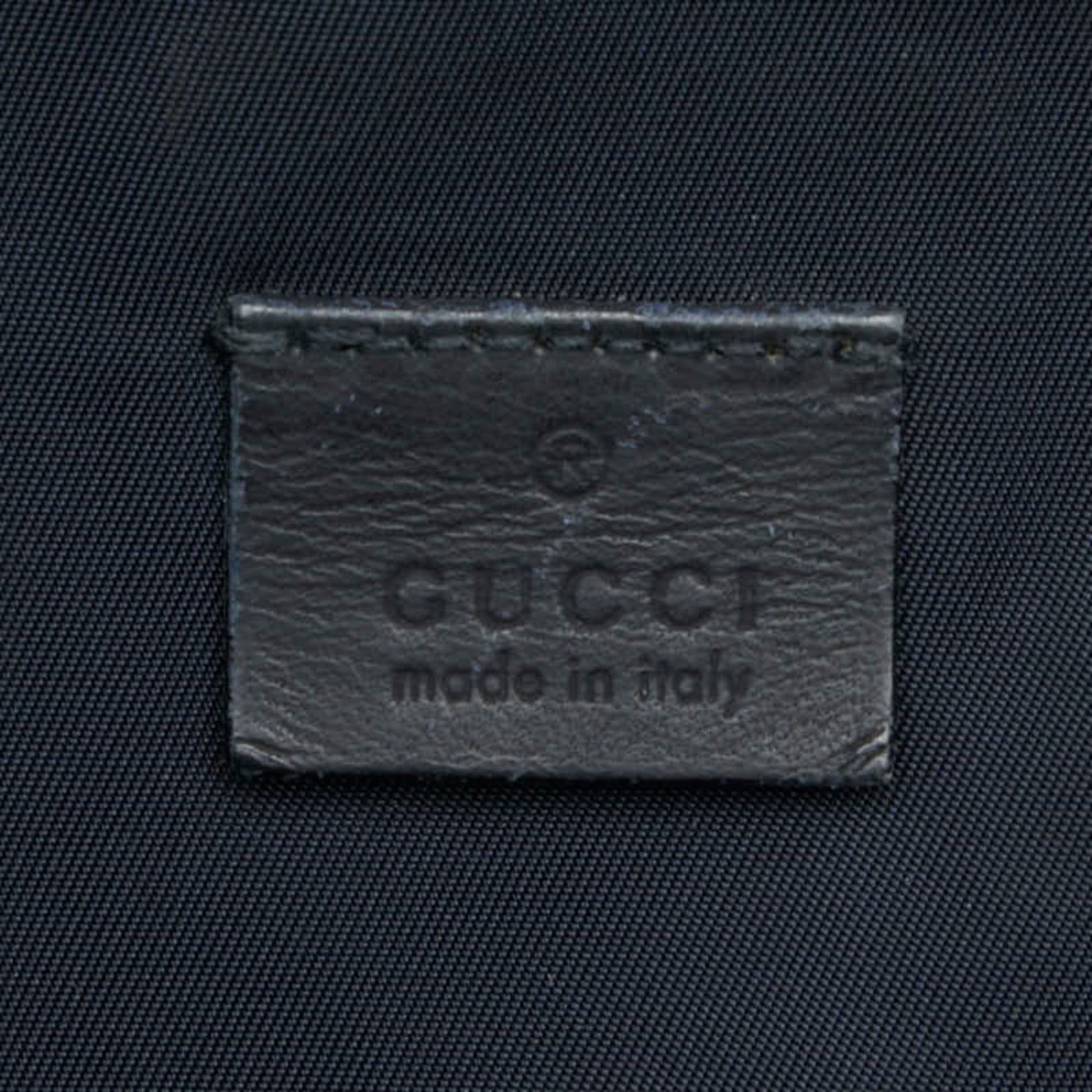 Gucci Black Leather Sling Bag