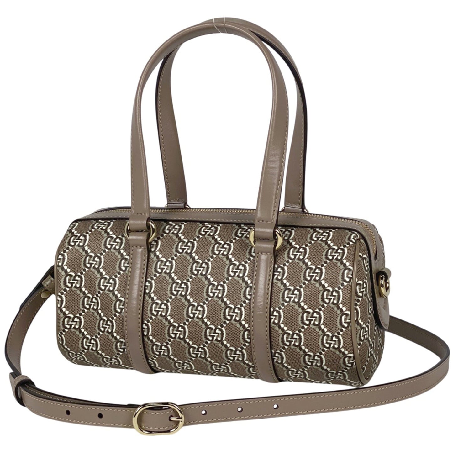 Gucci Beige Leather Handbag Shoulder Bag