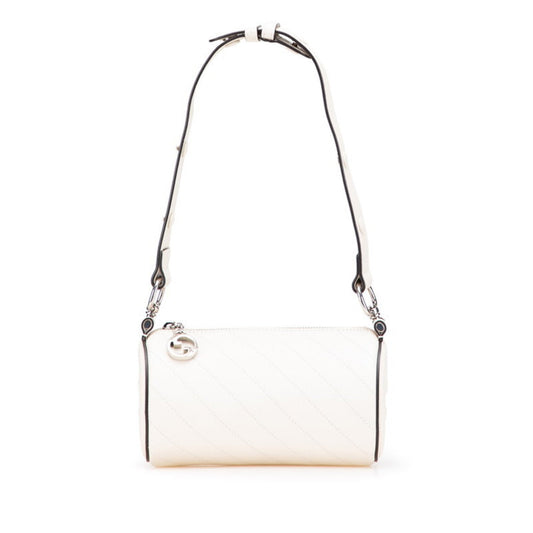Gucci White Leather Handbag Shoulder Bag