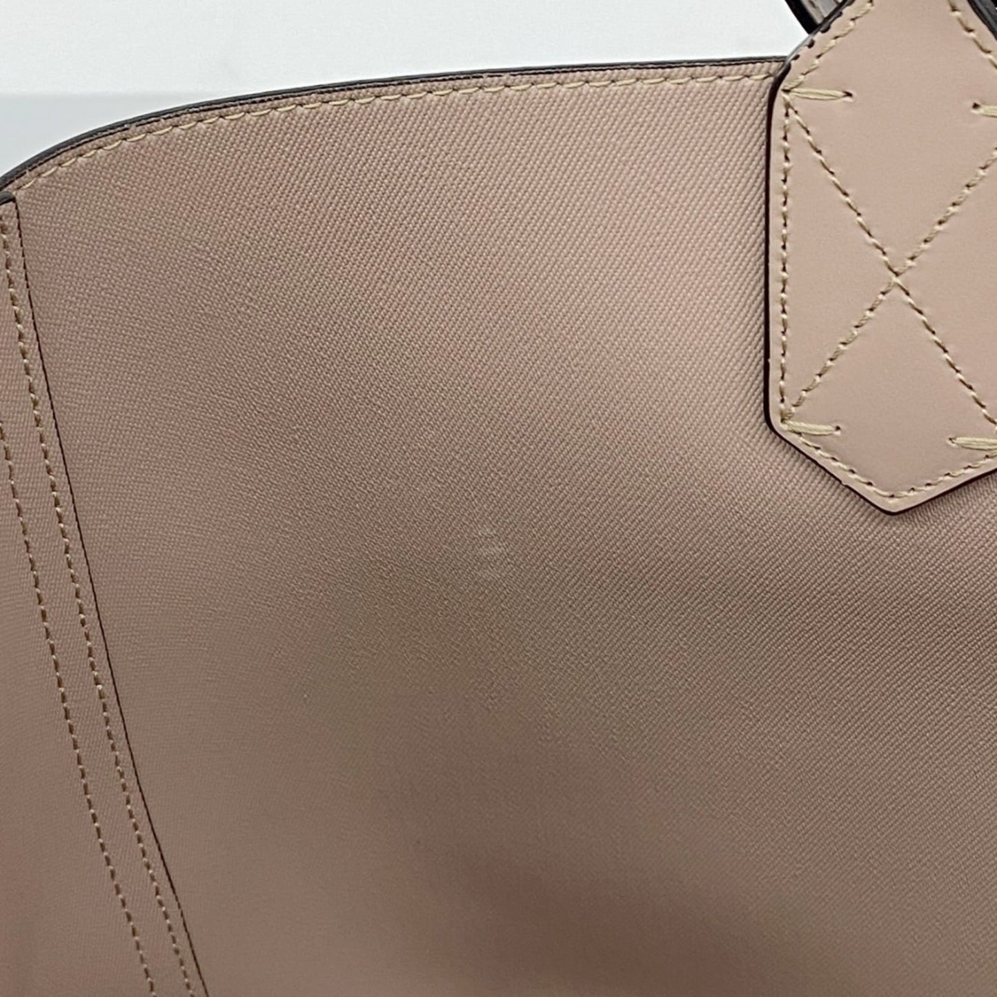 Gucci Beige Pink Pvc Tote Bag
