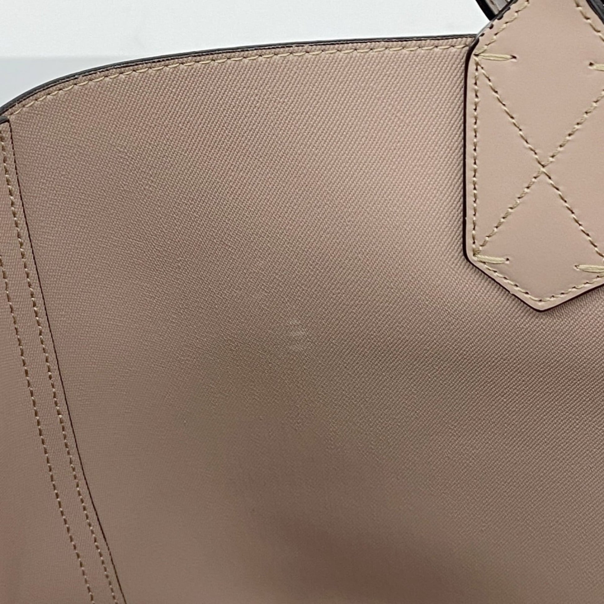 Gucci Beige Pink Pvc Tote Bag