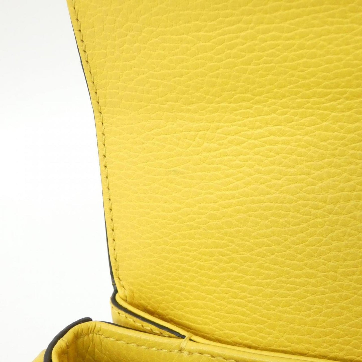 Gucci Yellow Leather Shoulder Bag