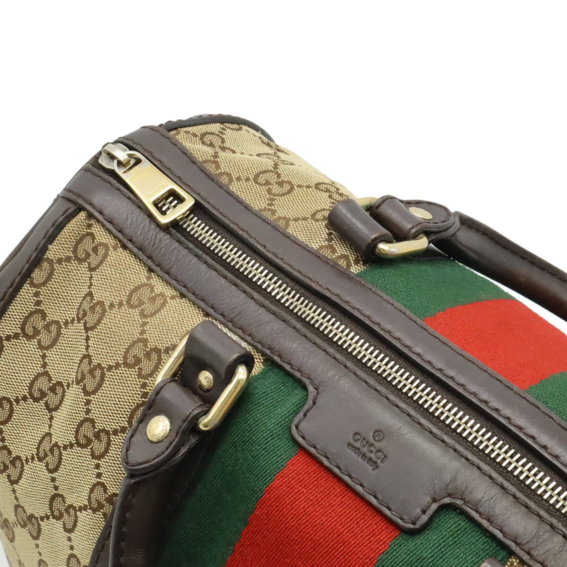 Gucci Beige Black Dark Brown Green Khaki Red Color Yellow Gg Canvas Handbag Shoulder Bag