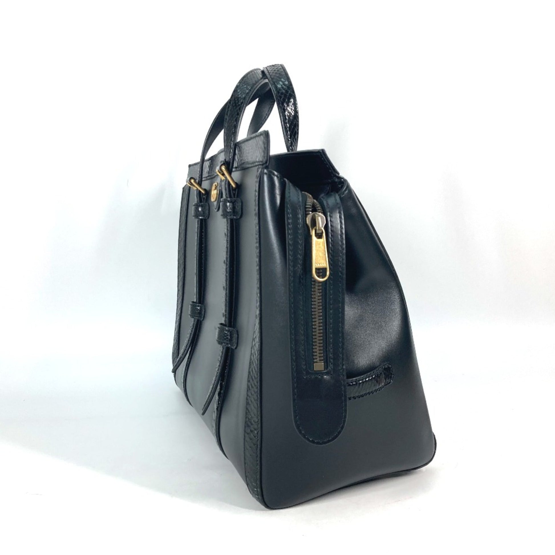 Gucci Black Leather Handbag