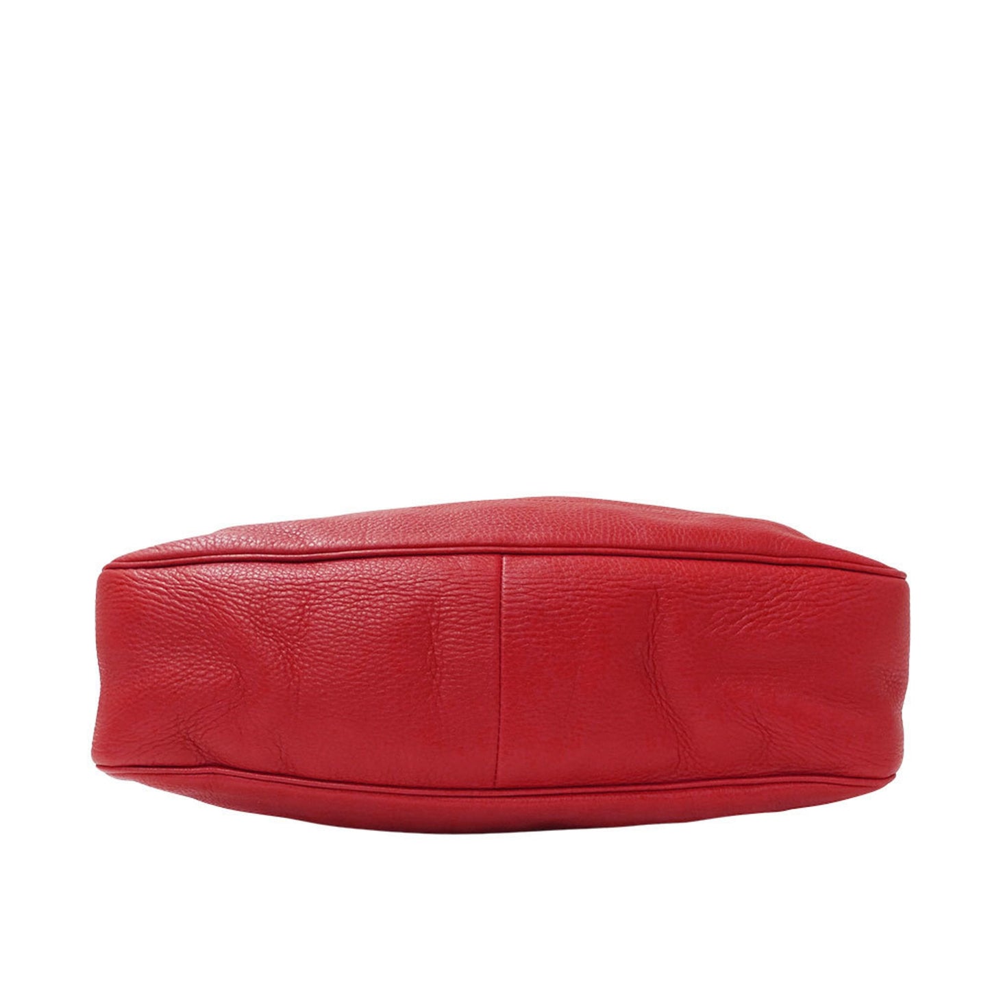 Gucci Red Color Leather Handbag Shoulder Bag