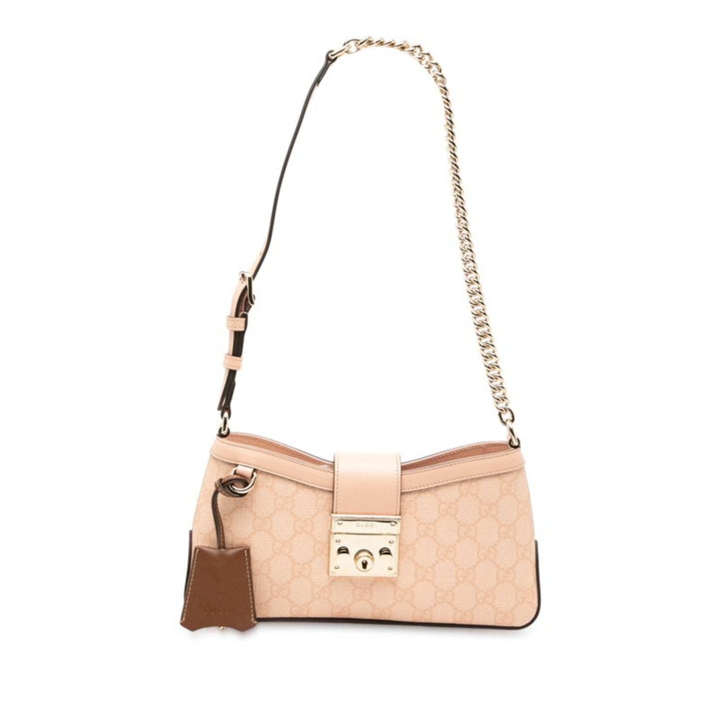 Gucci Pink Pvc Leather Shoulder Bag