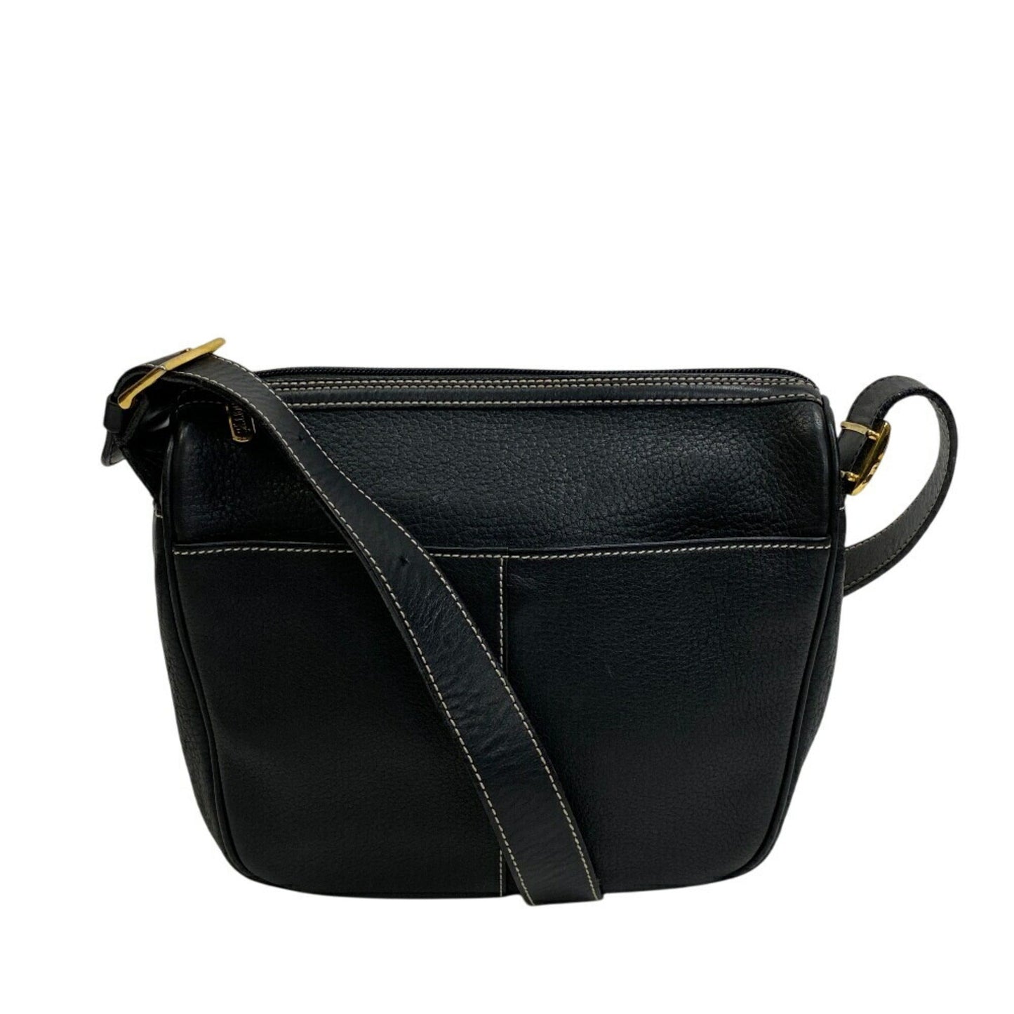 Burberry s Shoulder Bag Leather Black