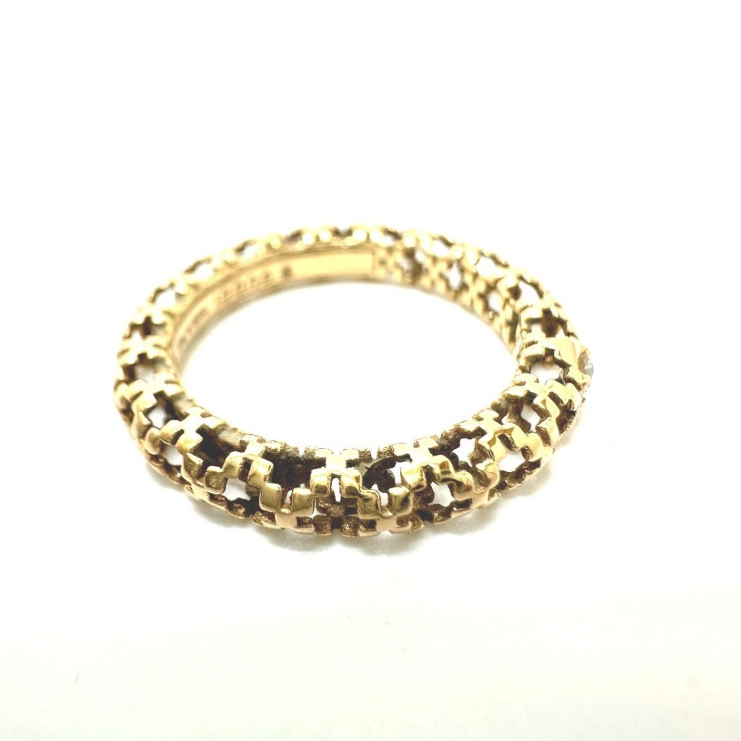 Gucci Gold Pink Gold (18K) Band Ring