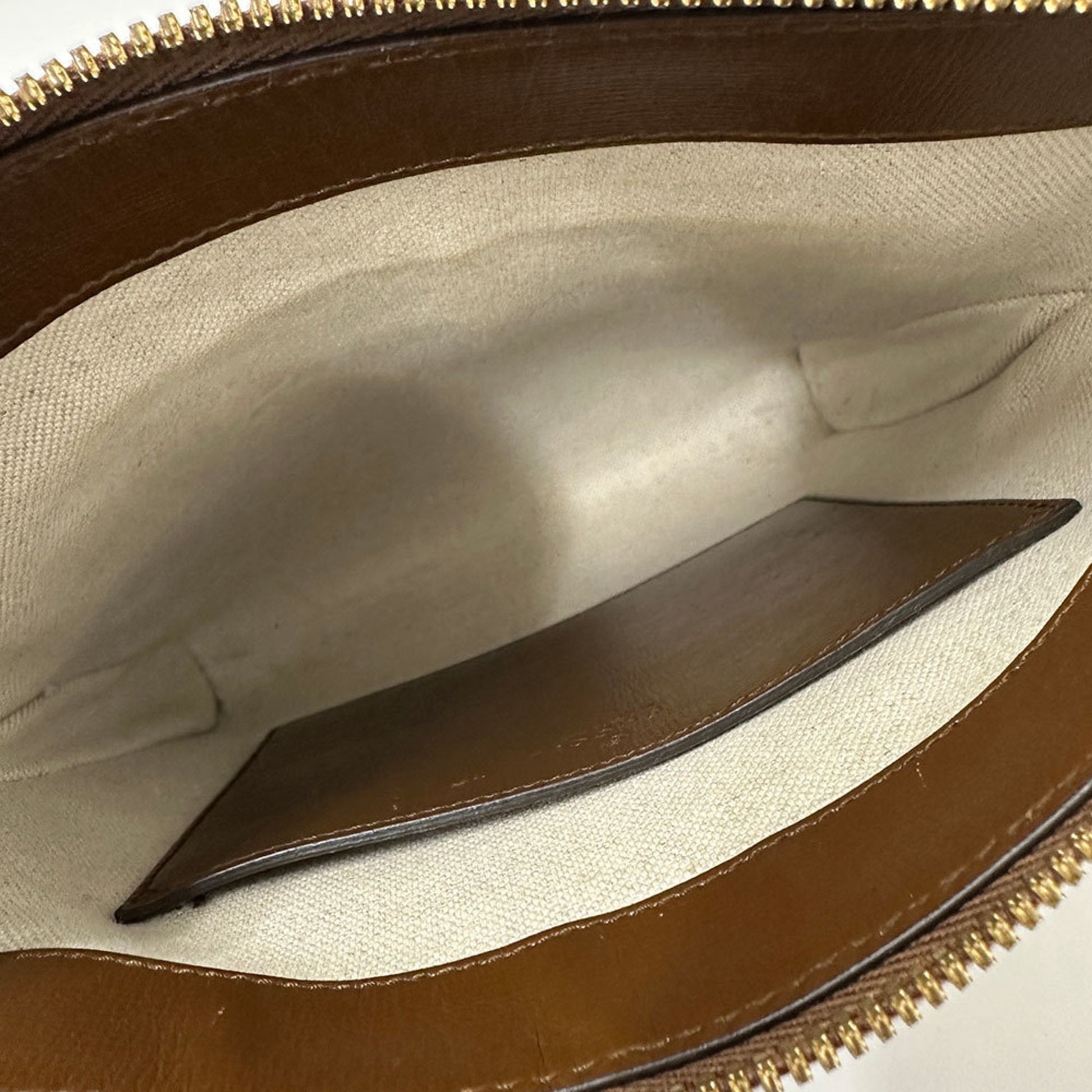 Gucci Black Brown Gg Supreme Shoulder Bag