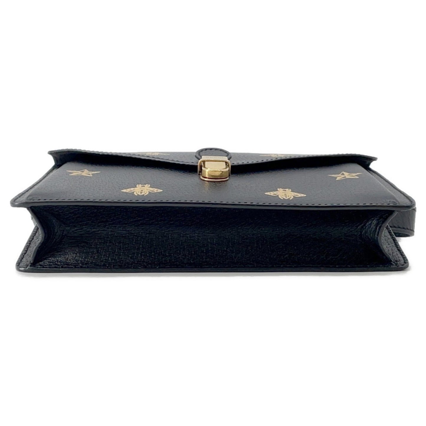 Gucci Black Leather Fanny Pack Sling Bag