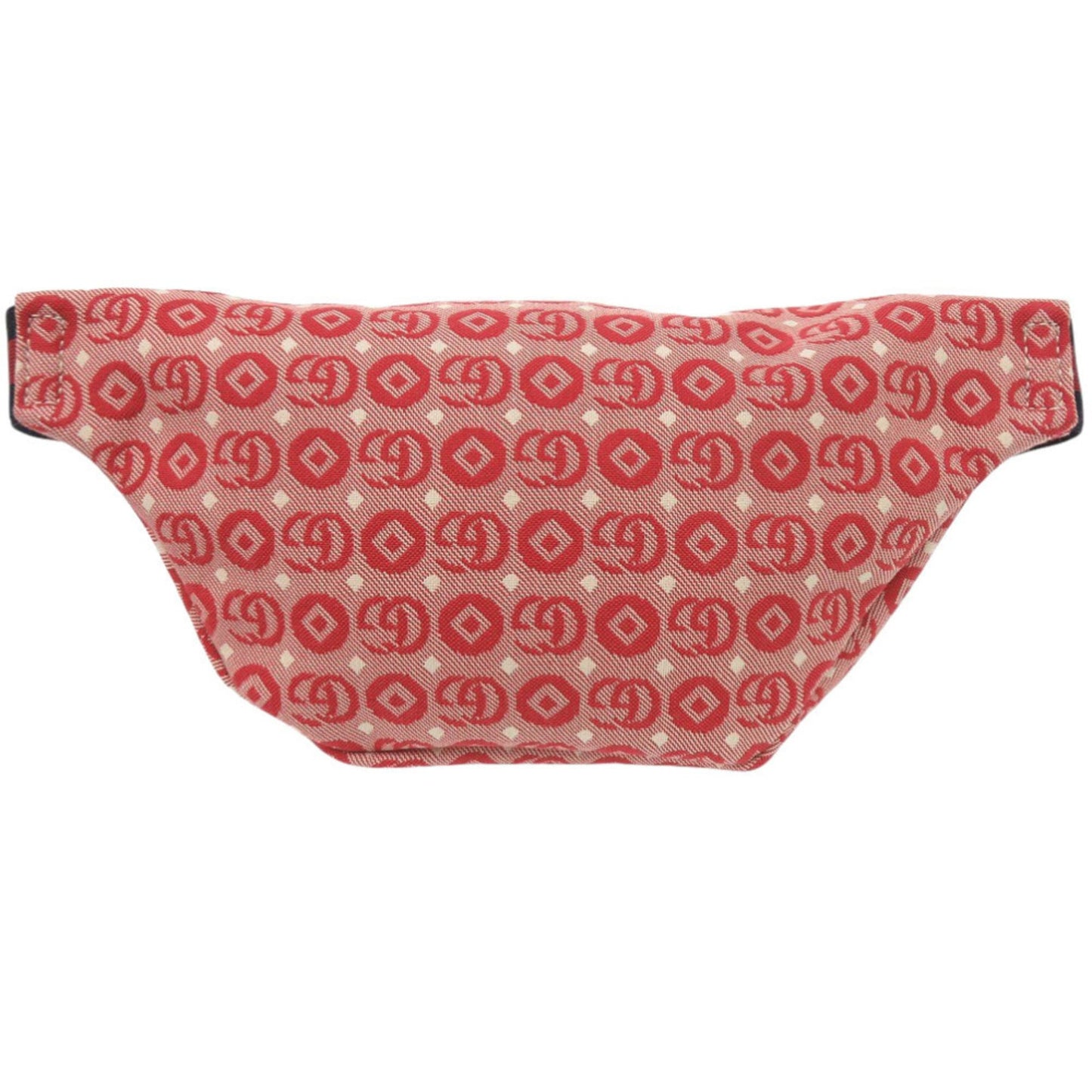 Gucci Red Color Canvas Leather Fanny Pack Sling Bag