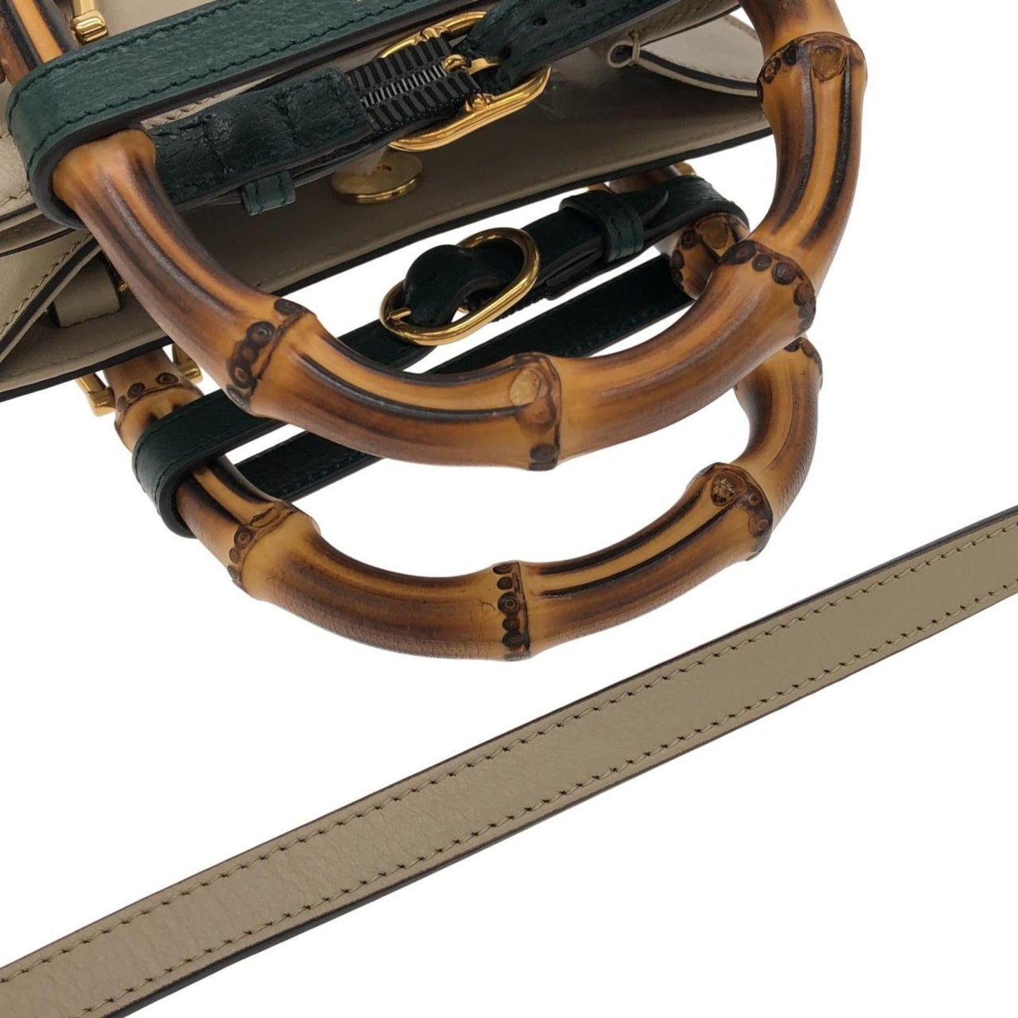 Gucci Beige Leather Handbag