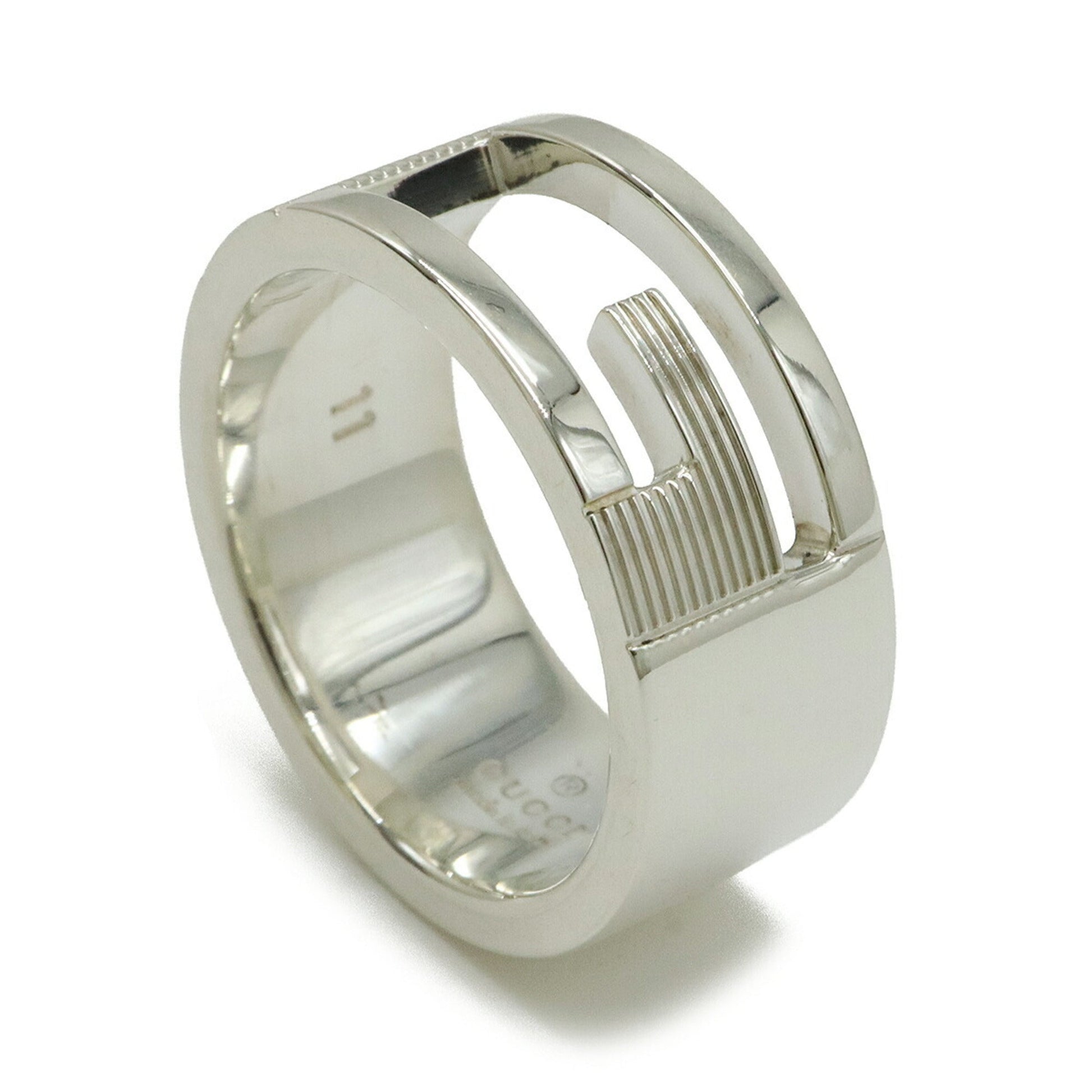 Gucci Silver Silver 925 Band Ring
