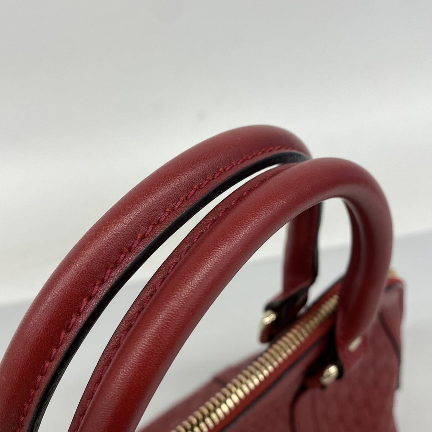 Gucci Red Color Leather Handbag