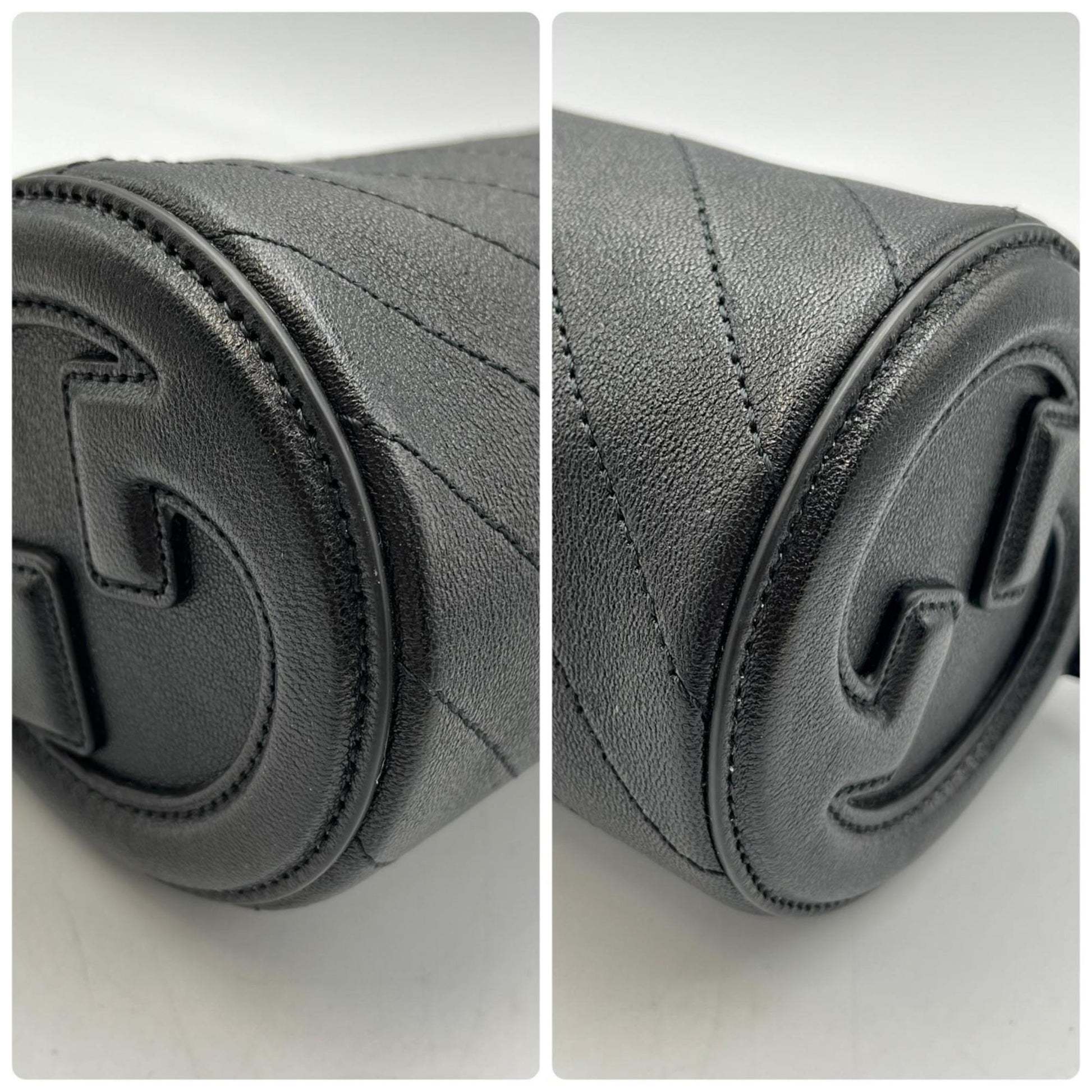Gucci Black Leather Handbag
