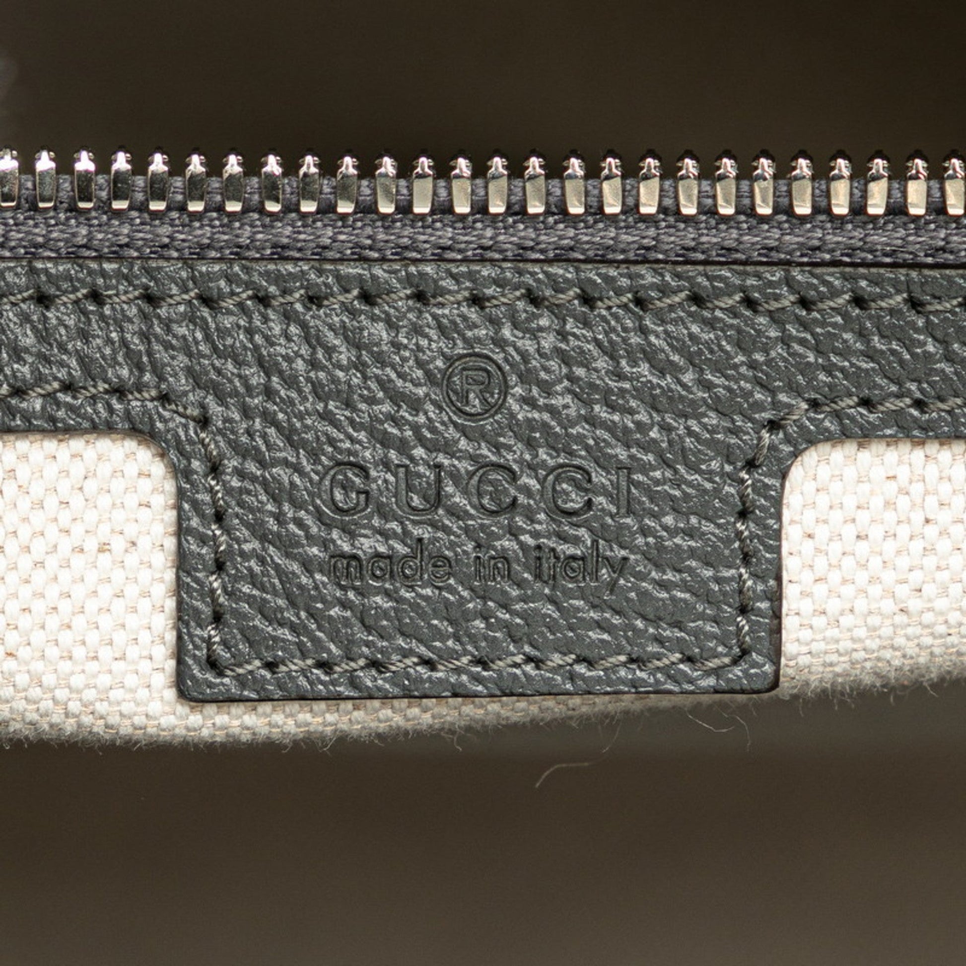 Gucci Gray Pvc Leather Handbag Shoulder Bag
