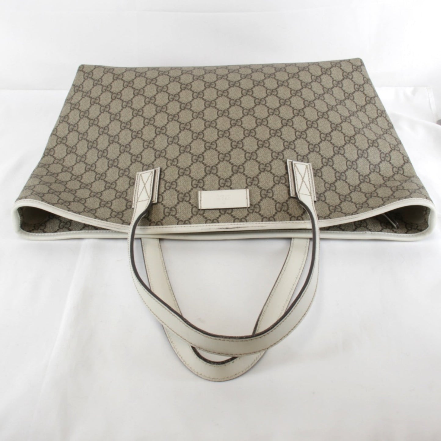 Gucci Brown Gg Supreme Tote Bag